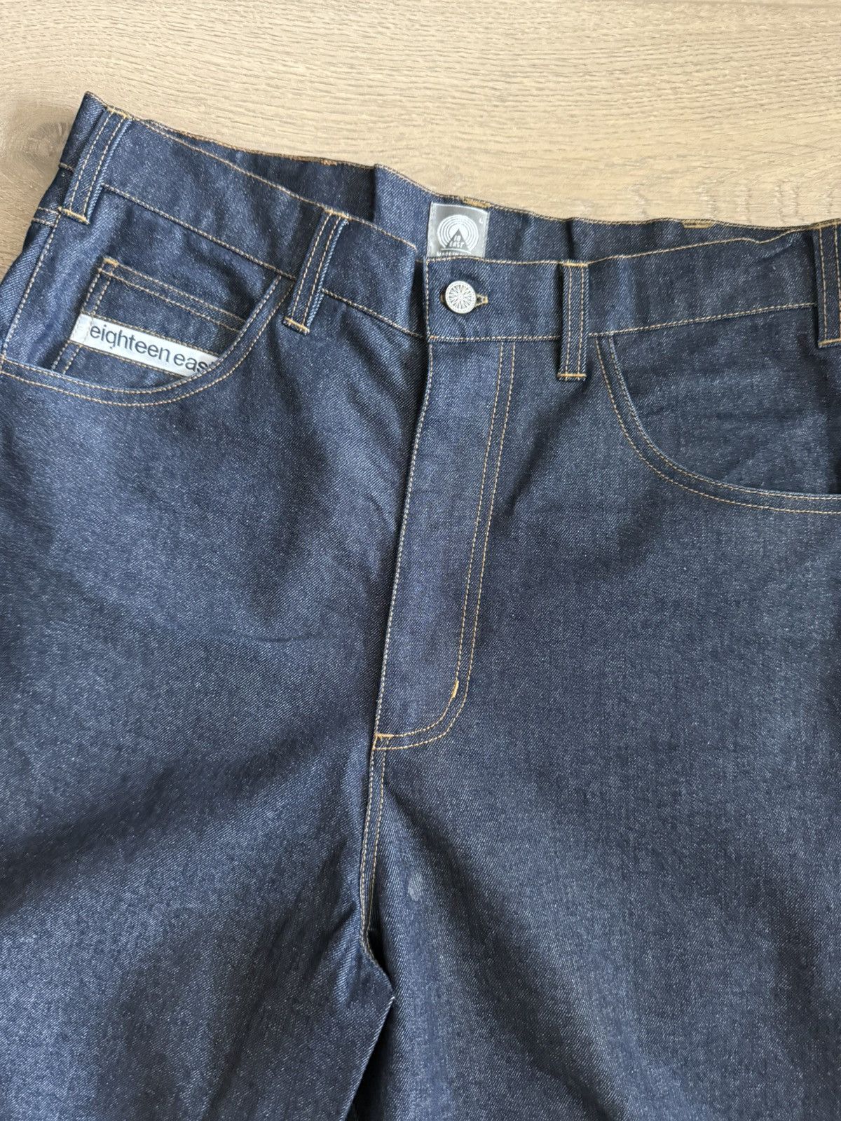 18 East 18 East Rigid Baggy Denim Size US 33 - 3 Thumbnail