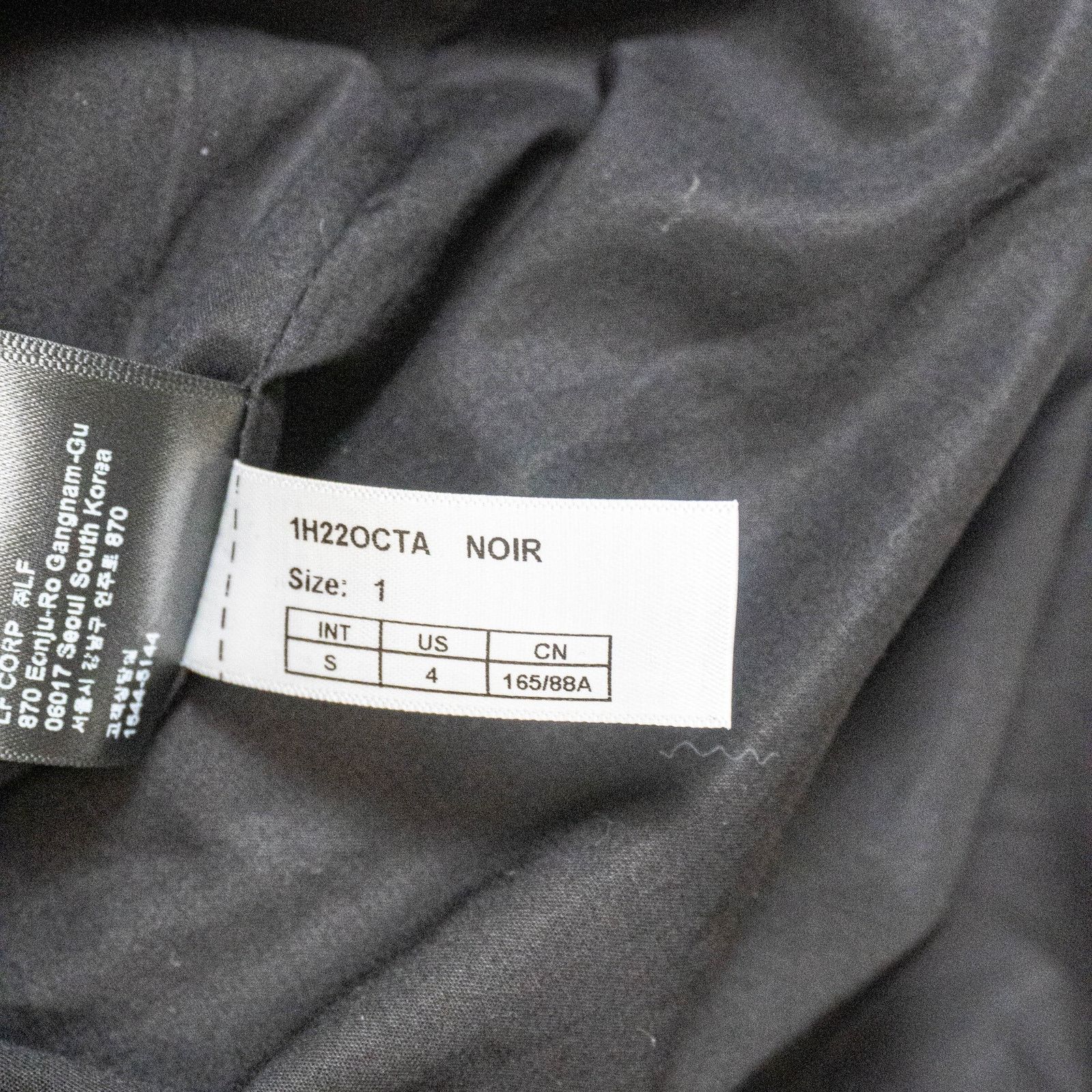 ba&sh BA&SH Octave Jacket Cropped tweedy wool cotton black size 1 Size S / US 4 / IT 40 - 5 Thumbnail