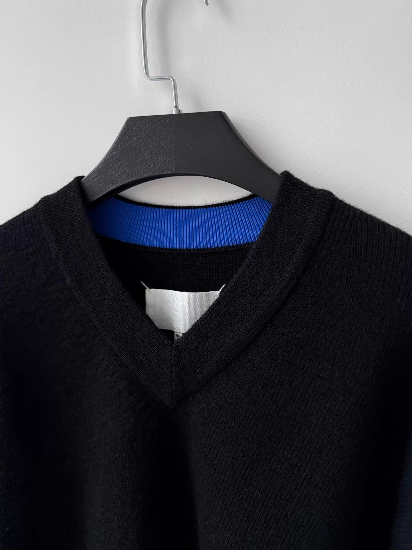 Maison Margiela Maison Margiela FW18 Colorblocked Wool LS Top Women's S Size S / US 4 / IT 40 - 5 Thumbnail