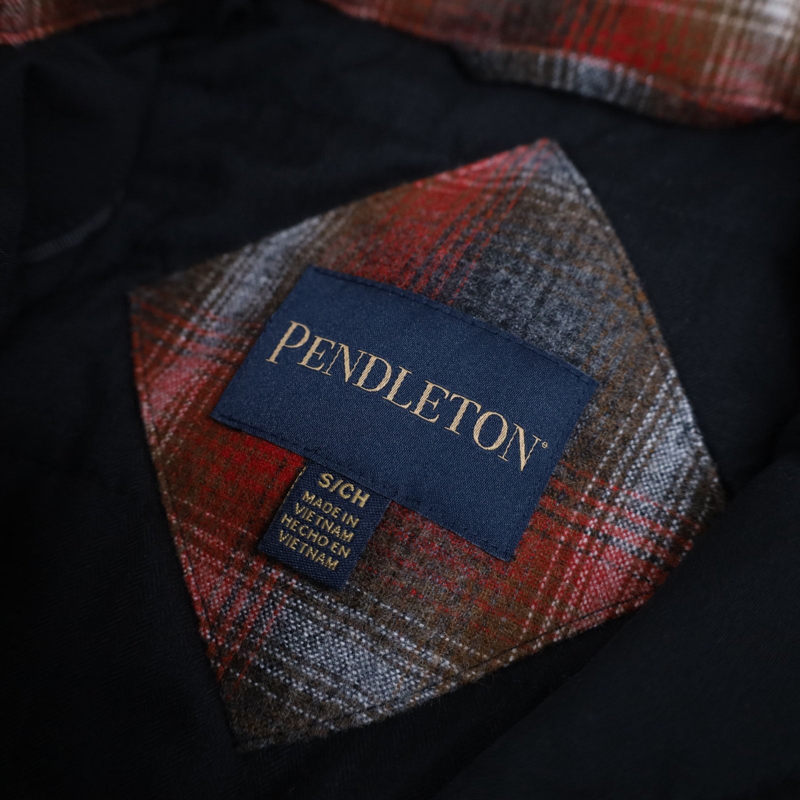 Pendleton Pendleton Shadow Plaid Polyfill Quilted Wool Shirt Jacket Size US S / EU 44-46 / 1 - 6 Thumbnail