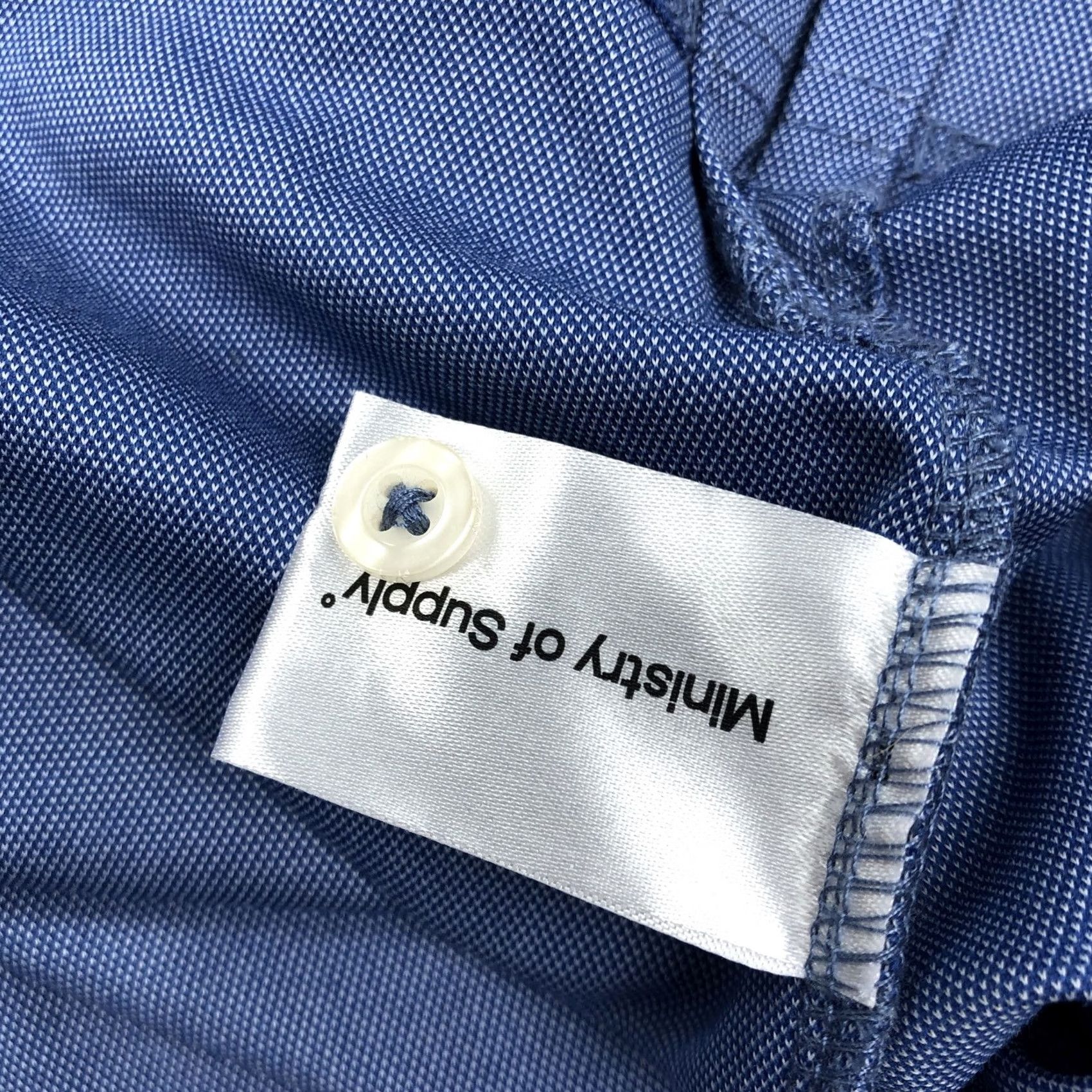 Vintage Ministry of Supply Polo Shirt Men 2XL Short Sleeve Blue Performance Stretch Casual Golf Shirt Size US XXL / EU 58 / 5 - 5 Thumbnail