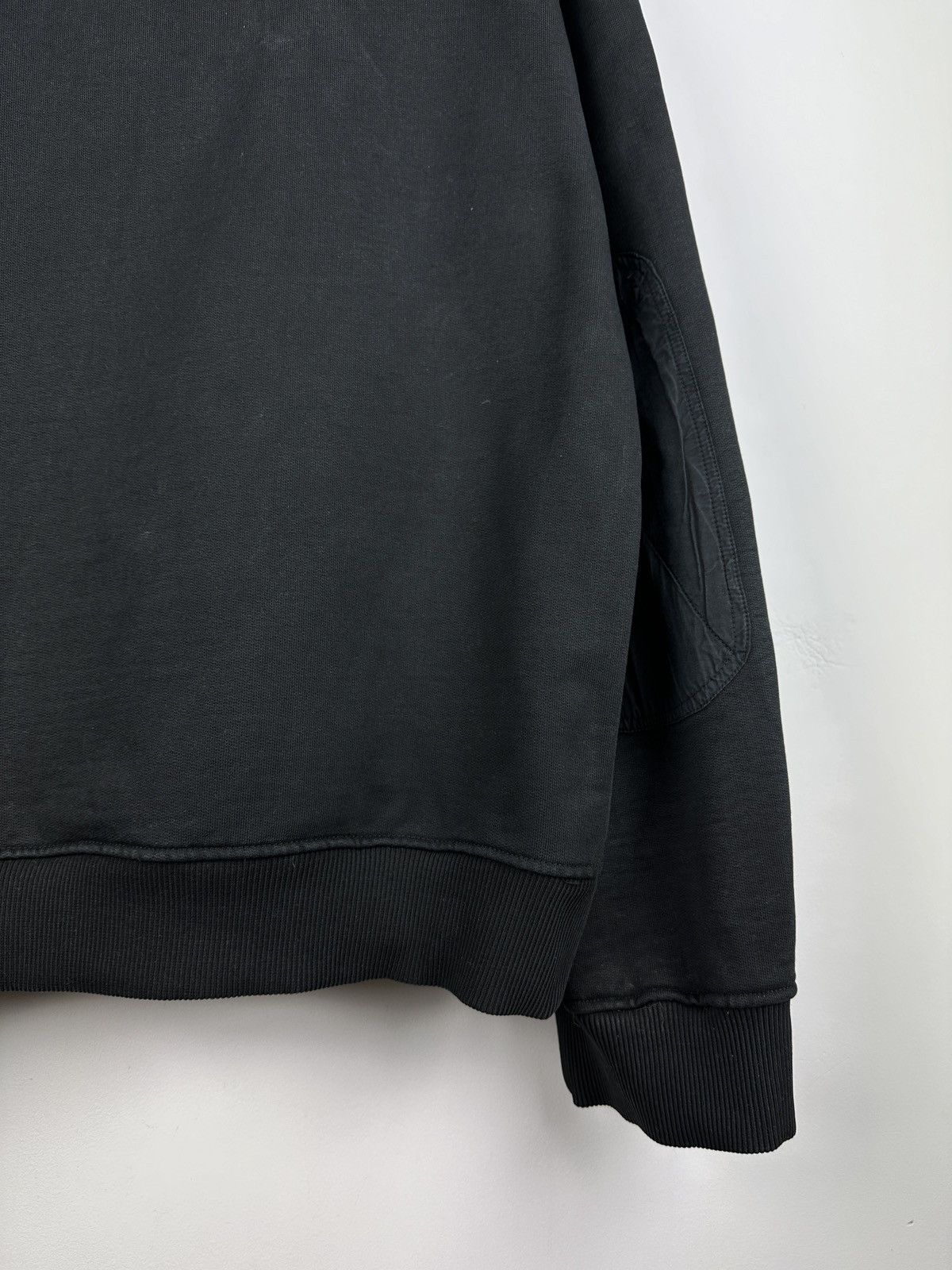 Tom Wood Tom Wood Baggy Oversize Black Heavy Cotton Hoodie Size US M / EU 48-50 / 2 - 17 Thumbnail