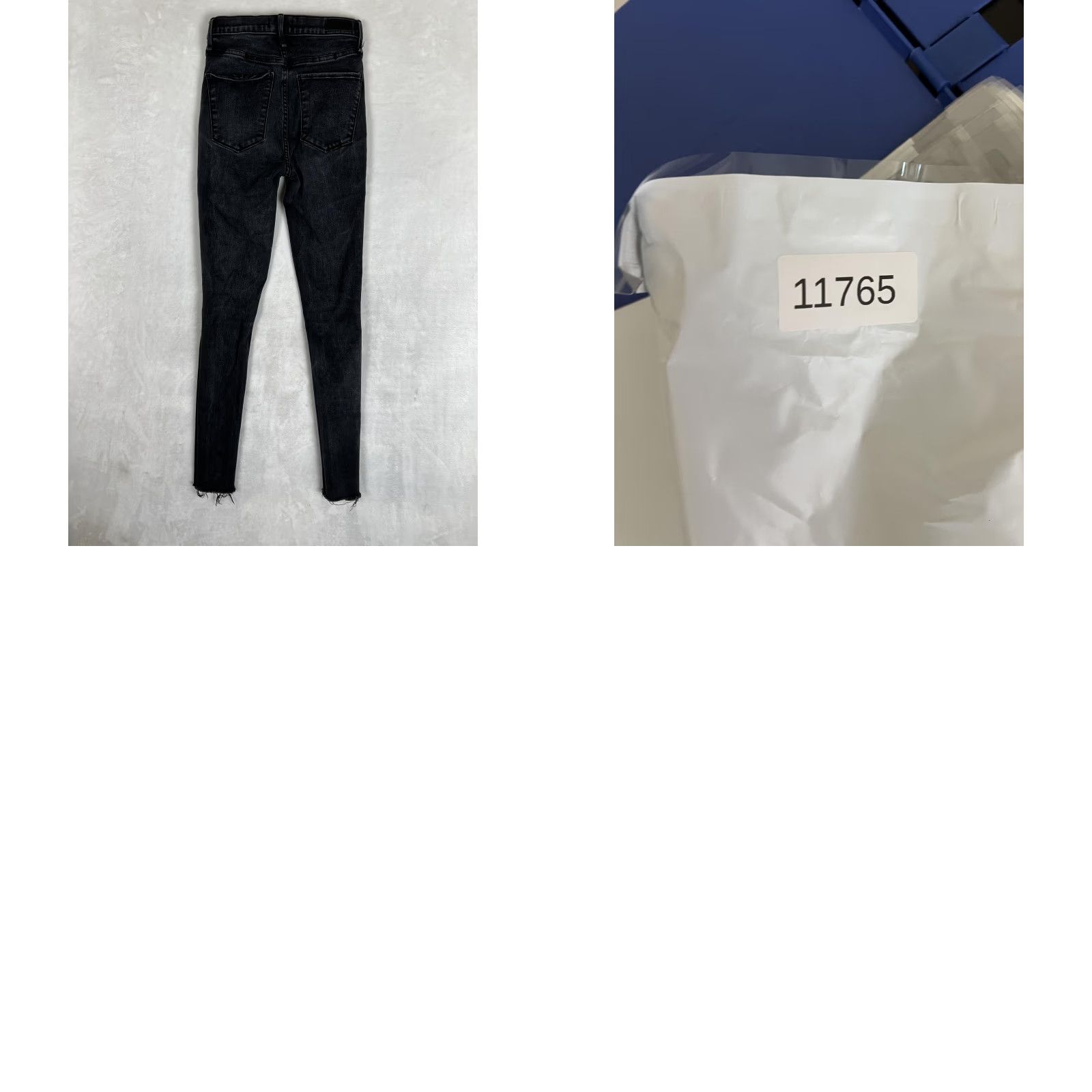 Abercrombie & Fitch Abercrombie & Fitch Black Ultra High Rise Skinny Jeans Womens 2R Black Size 26" / US 2 / IT 38 - 8 Thumbnail