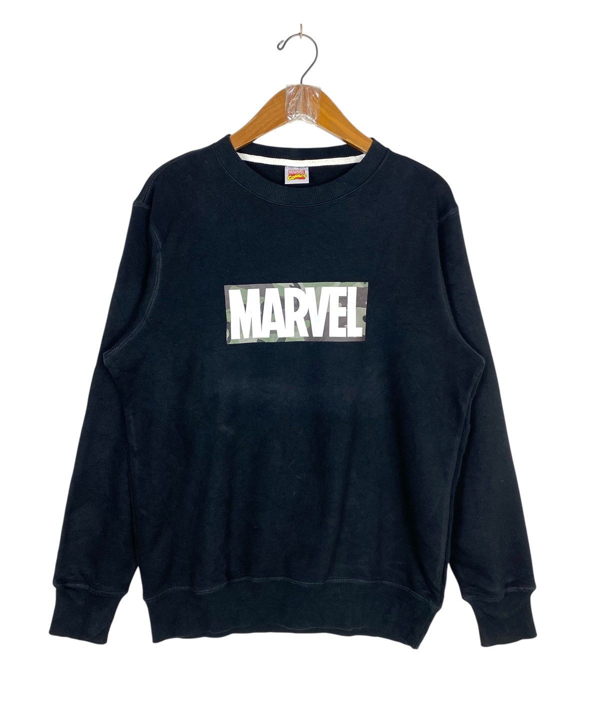 Marvel Comics Rare‼️ Marvel Box Logo Sweatshirt Size US M / EU 48-50 / 2 - 1 Thumbnail