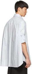 Raf Simons o1y0325 Logo Solid Color Shirt in Light Blue Size US S / EU 44-46 / 1 - 4 Thumbnail