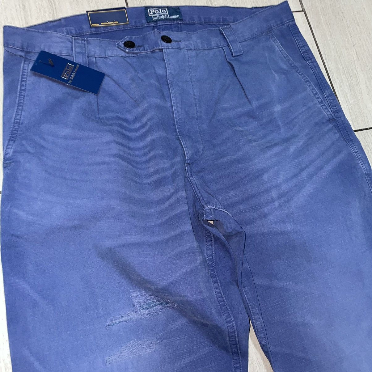 Polo Ralph Lauren Polo Ralph Lauren French Workwear Pants Size US 36 / EU 52 - 2 Thumbnail
