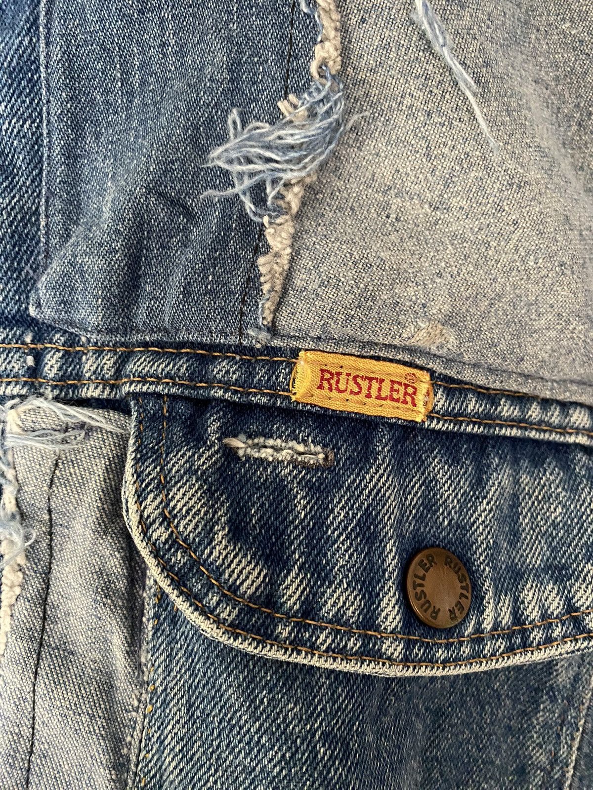 Nepenthes 1990s Rebuild by Remake Denim in US patchwork Size US S / EU 44-46 / 1 - 12 Thumbnail
