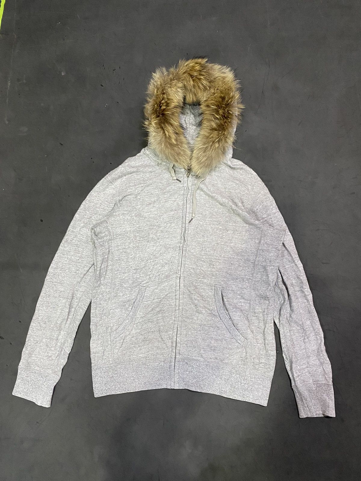 image of If Six Was Nine x Le Grande Bleu L G B Uniqlo Japanese Furhoodie Archived Lgb Ifsixwasnine in Grey 