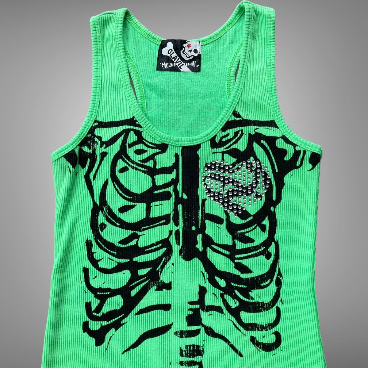 Other 📢SENDOFFERS📢 Japanese Glavil Skeleton Tank Top Size US S / EU 44-46 / 1 - 2 Thumbnail