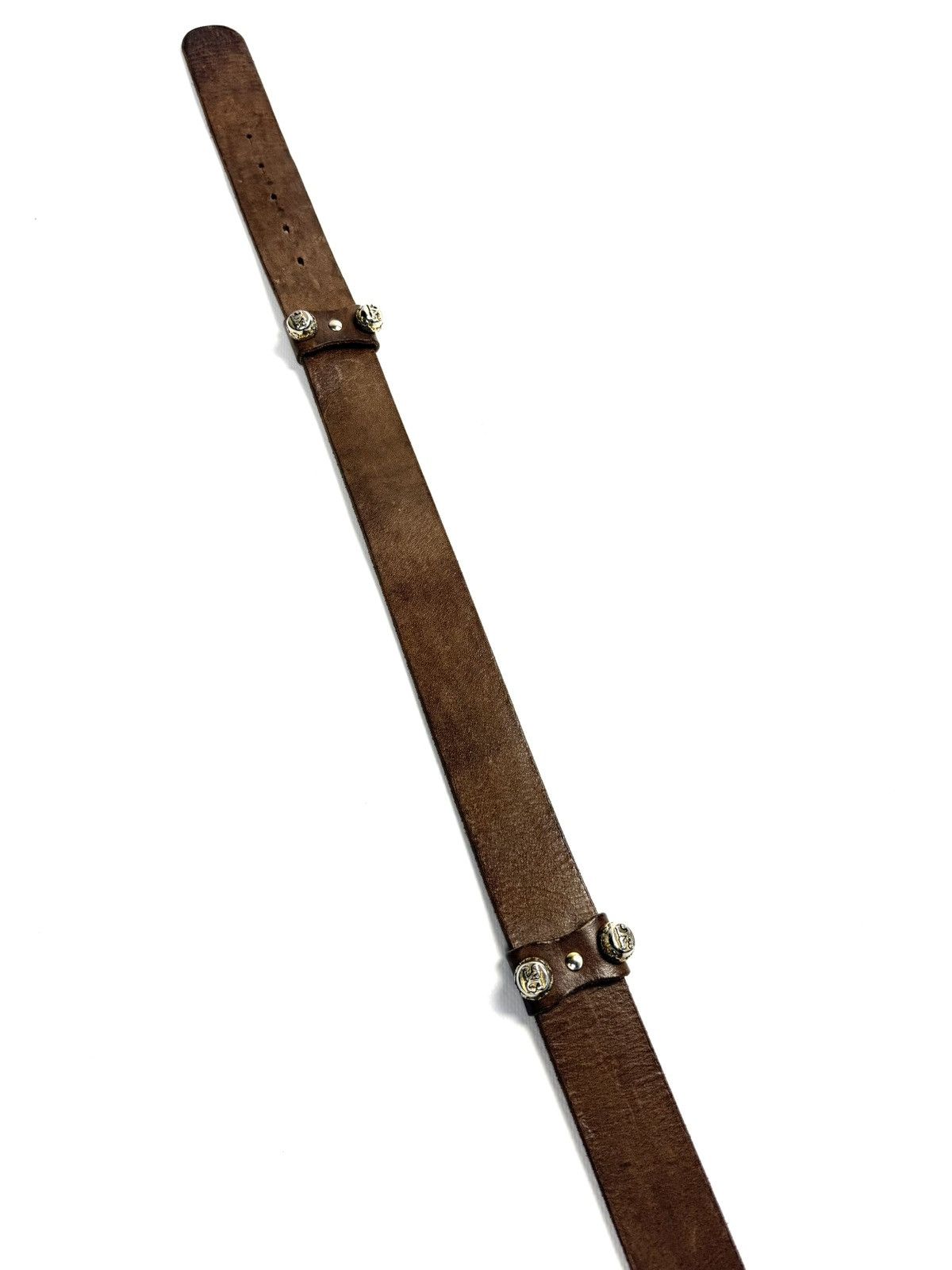 Just Cavalli Just Cavalli Roberto Cavalli Western Leather Belt Buckle Size 32 - 10 Thumbnail