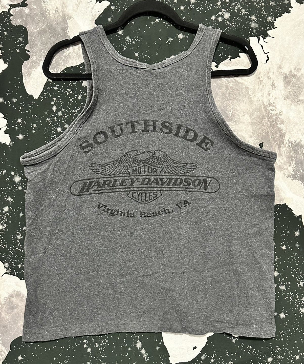 Harley Davidson Harley Davidson Grey Tank Top Shirt Size US M / EU 48-50 / 2 - 7 Thumbnail