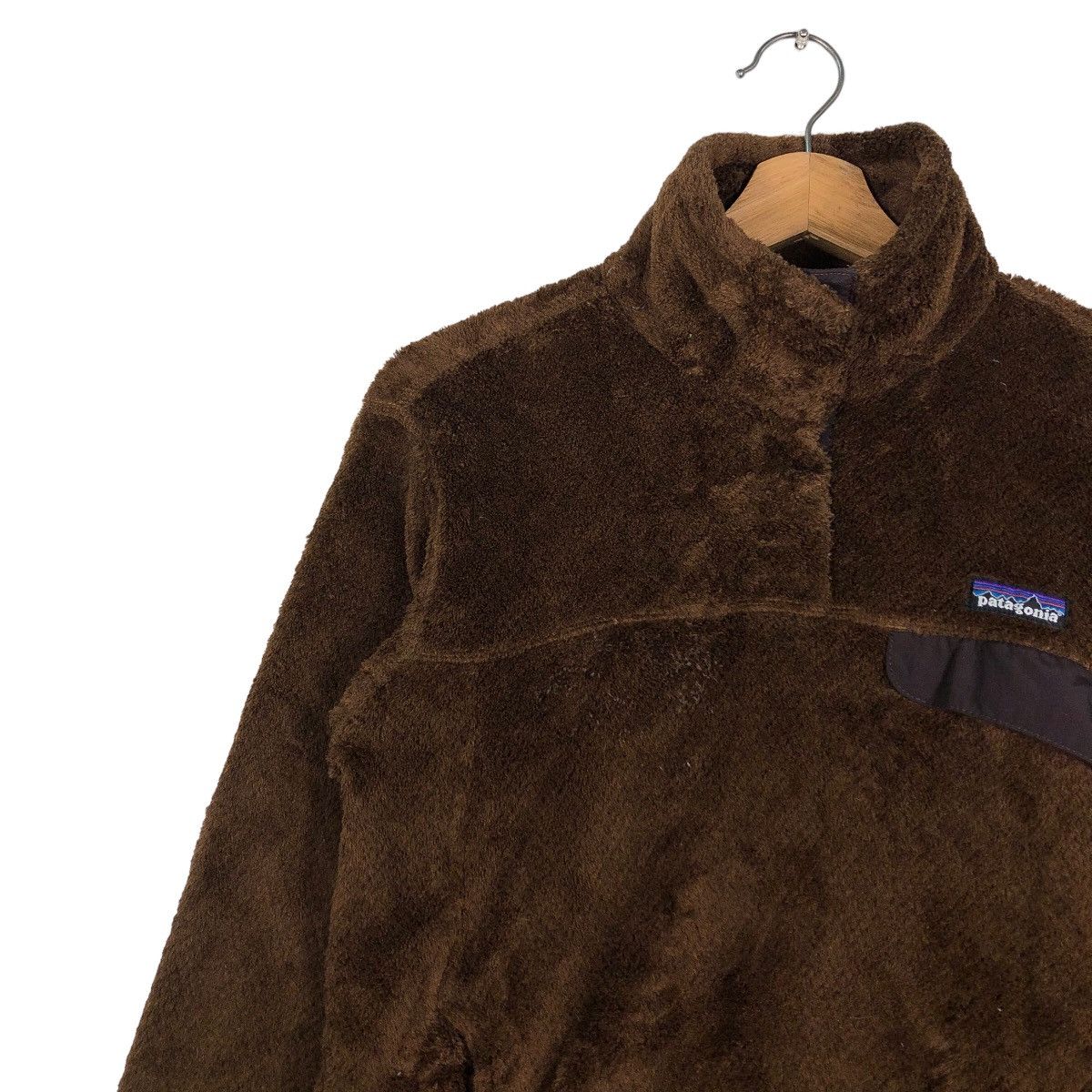 Japanese Brand 🔥Vintage Fleece Zipper Jacket Patagonia Rich Brown Size M / US 6-8 / IT 42-44 - 7 Thumbnail
