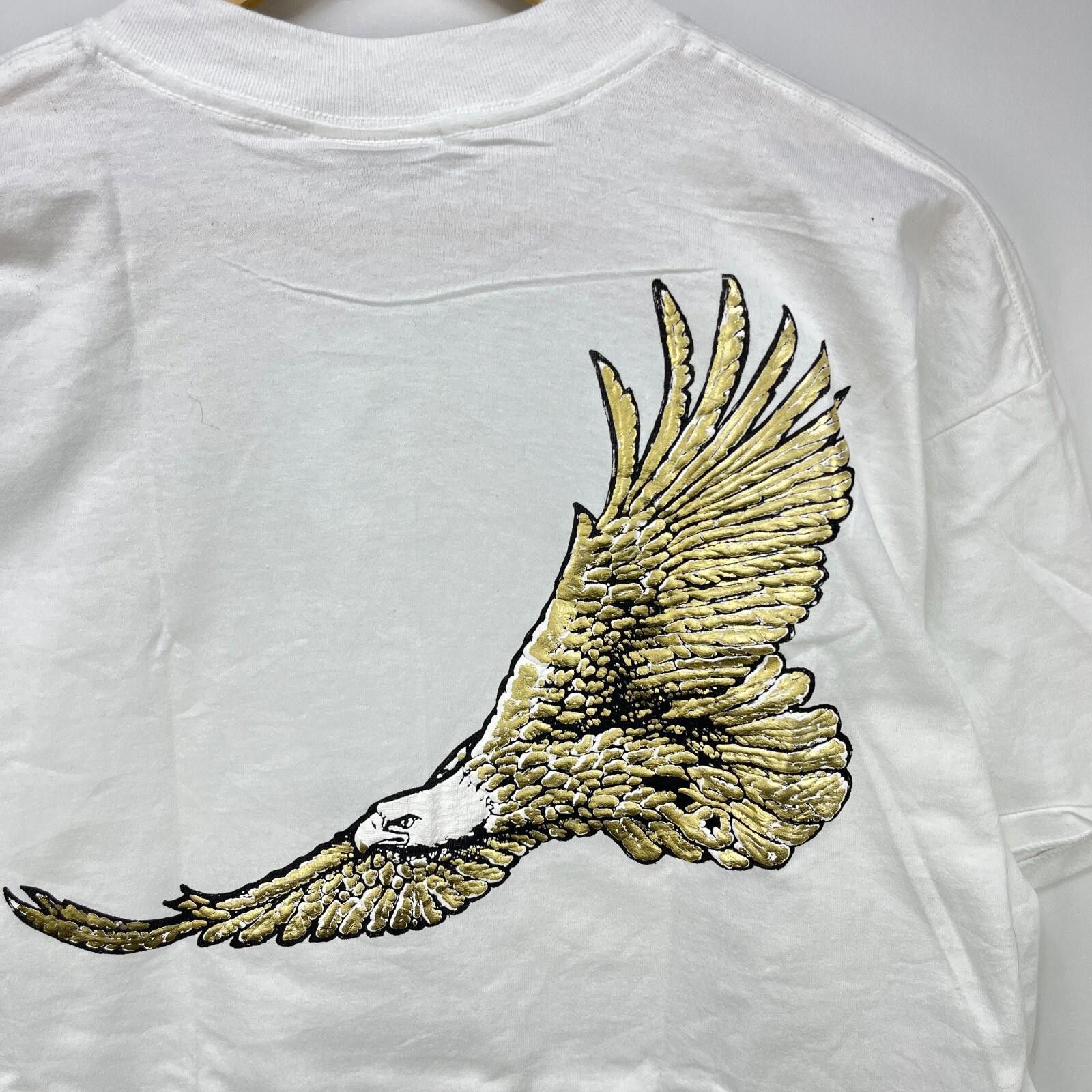 Harry Winston Vintage 90s Winston Cigarettes Eagle Pocket T-Shirt XL Size US XL / EU 56 / 4 - 6 Thumbnail