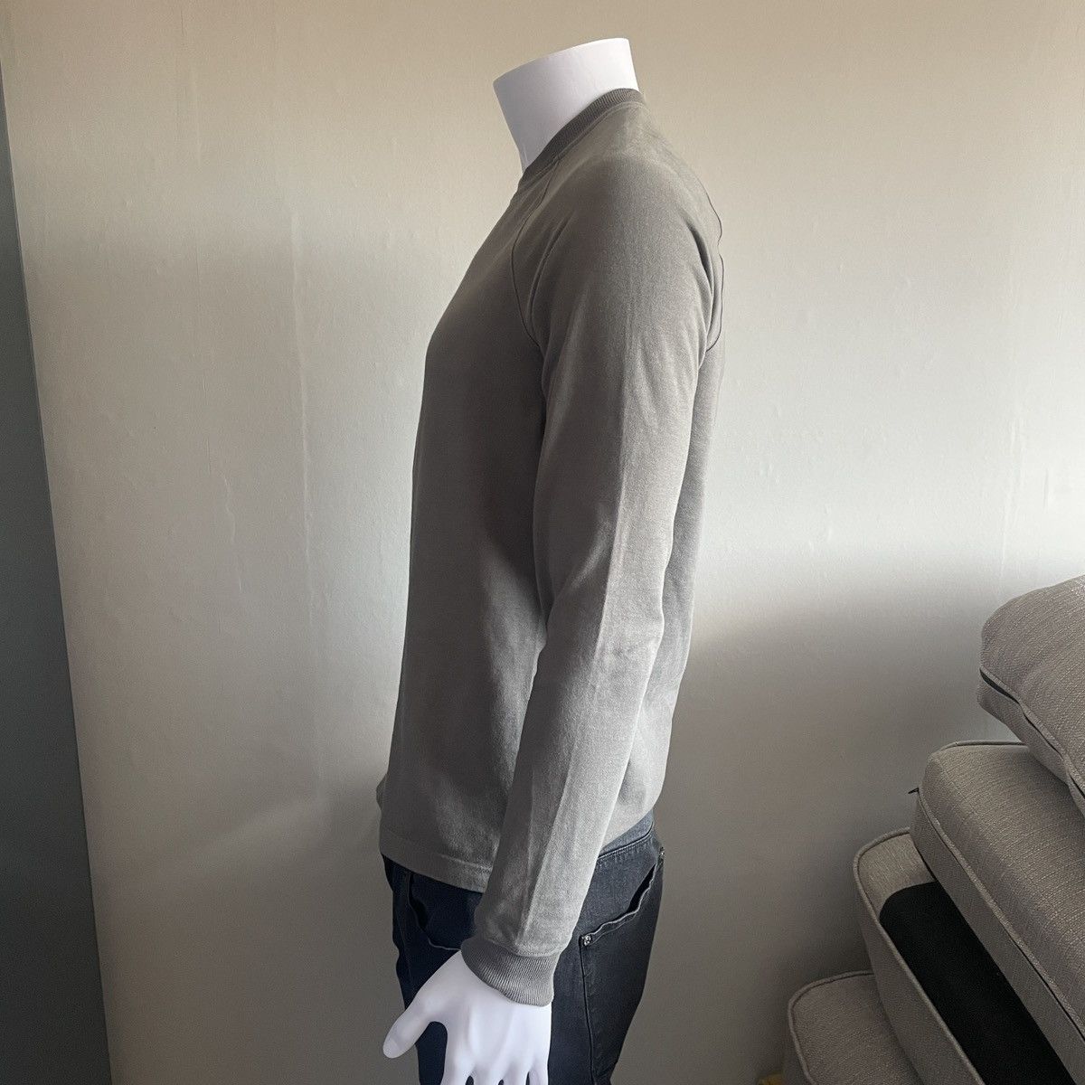 Rick Owens Rick Owens Mainline FW17 Glitter Sweatshirt Unisex Dark Dust Size US M / EU 48-50 / 2 - 2 Thumbnail