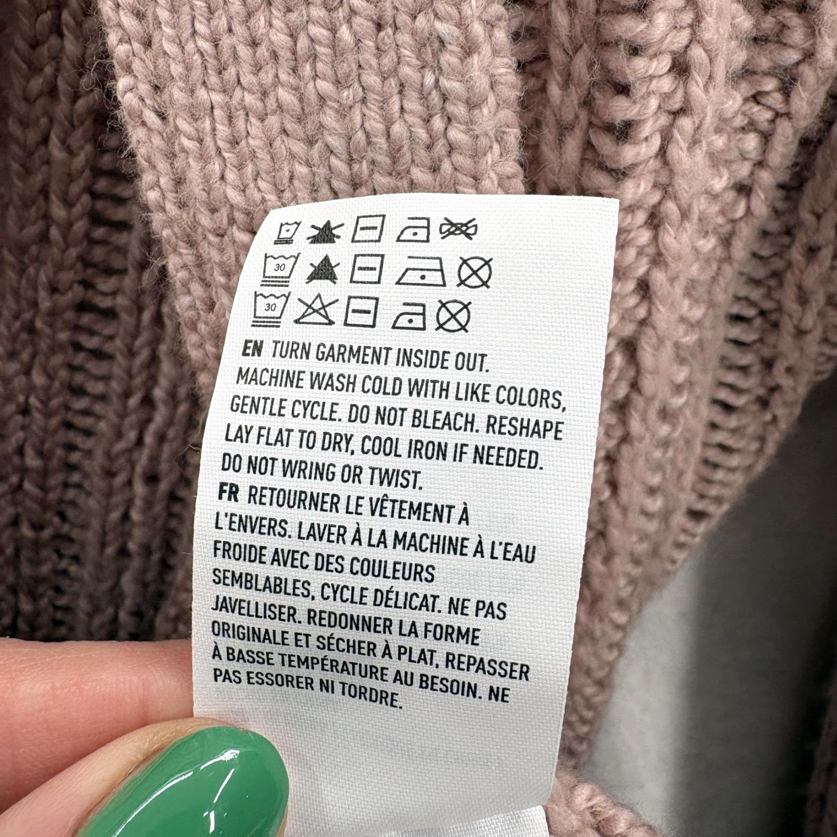 American Eagle Outfitters VINTAGE American Eagle Cardigan Sweater Womens Small Pink Hooded Open Knit Pockets NWT Size S / US 4 / IT 40 - 7 Thumbnail