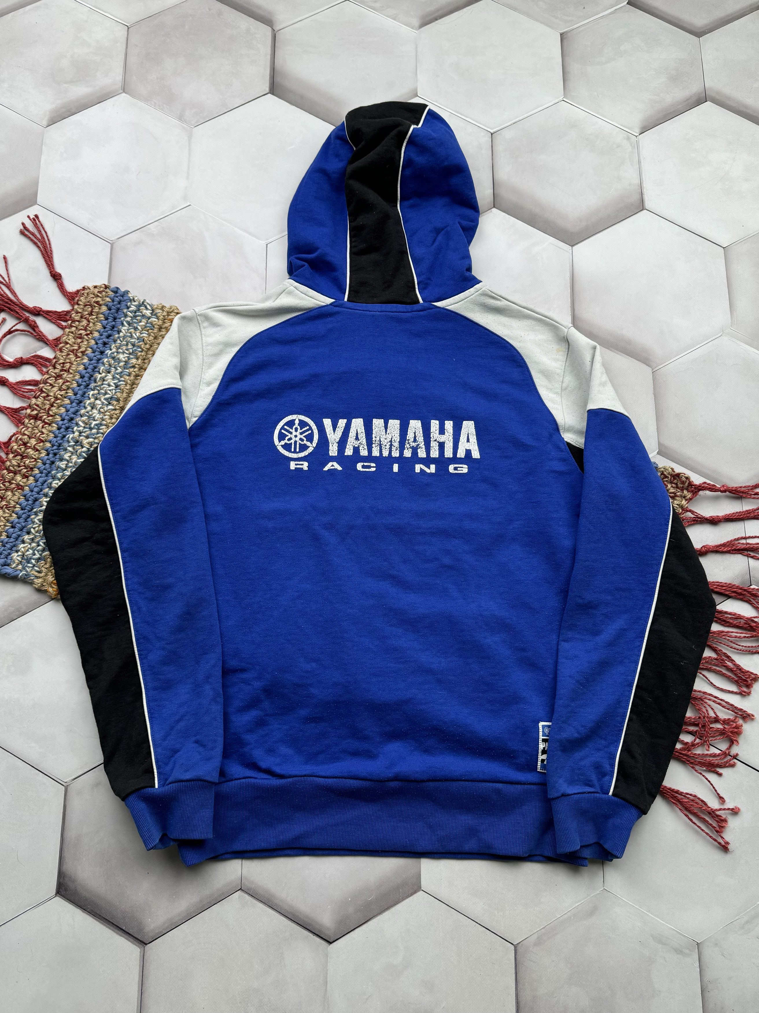 Vintage Yamaha 90's Racing Hoodie Size US XL / EU 56 / 4 - 6 Thumbnail