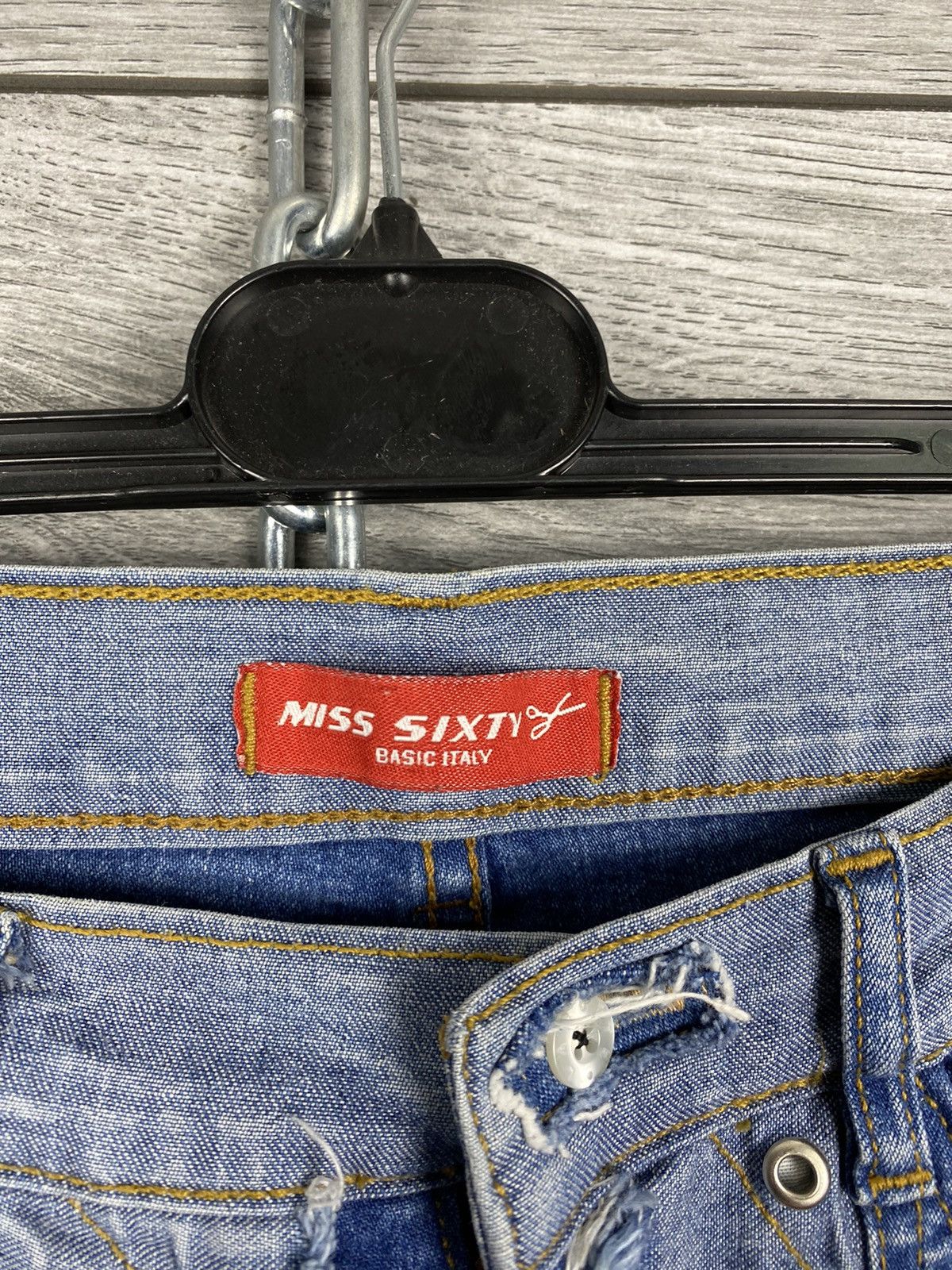 Miss Sixty Womans Miss Sixty Avant Garde Y2K Flared Jeans Size 29" - 10 Thumbnail