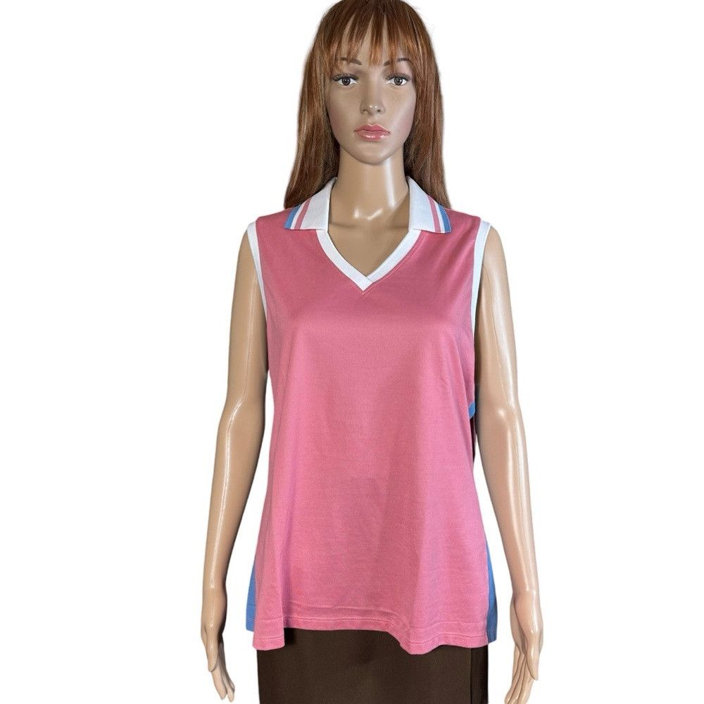 Ralph Lauren NWT New $99 RLX Ralph Lauren Sleeveless Rose Golf Shirt Siz Size XL / US 12-14 / IT 48-50 - 2 Thumbnail