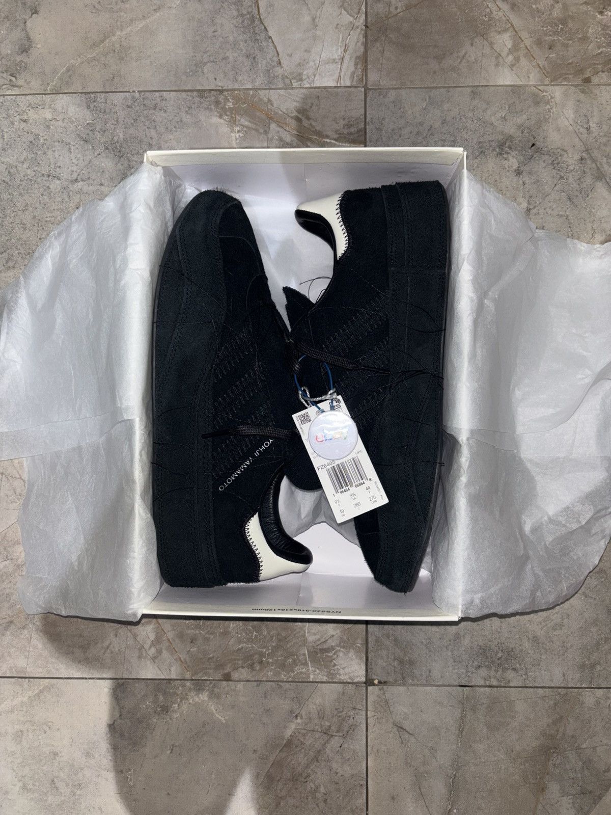 Adidas  Y-3  Yohji Yamamoto Adidas Y-3 Yohji Yamamoto Idoso Boost  Black/Beige Size 10 | Grailed