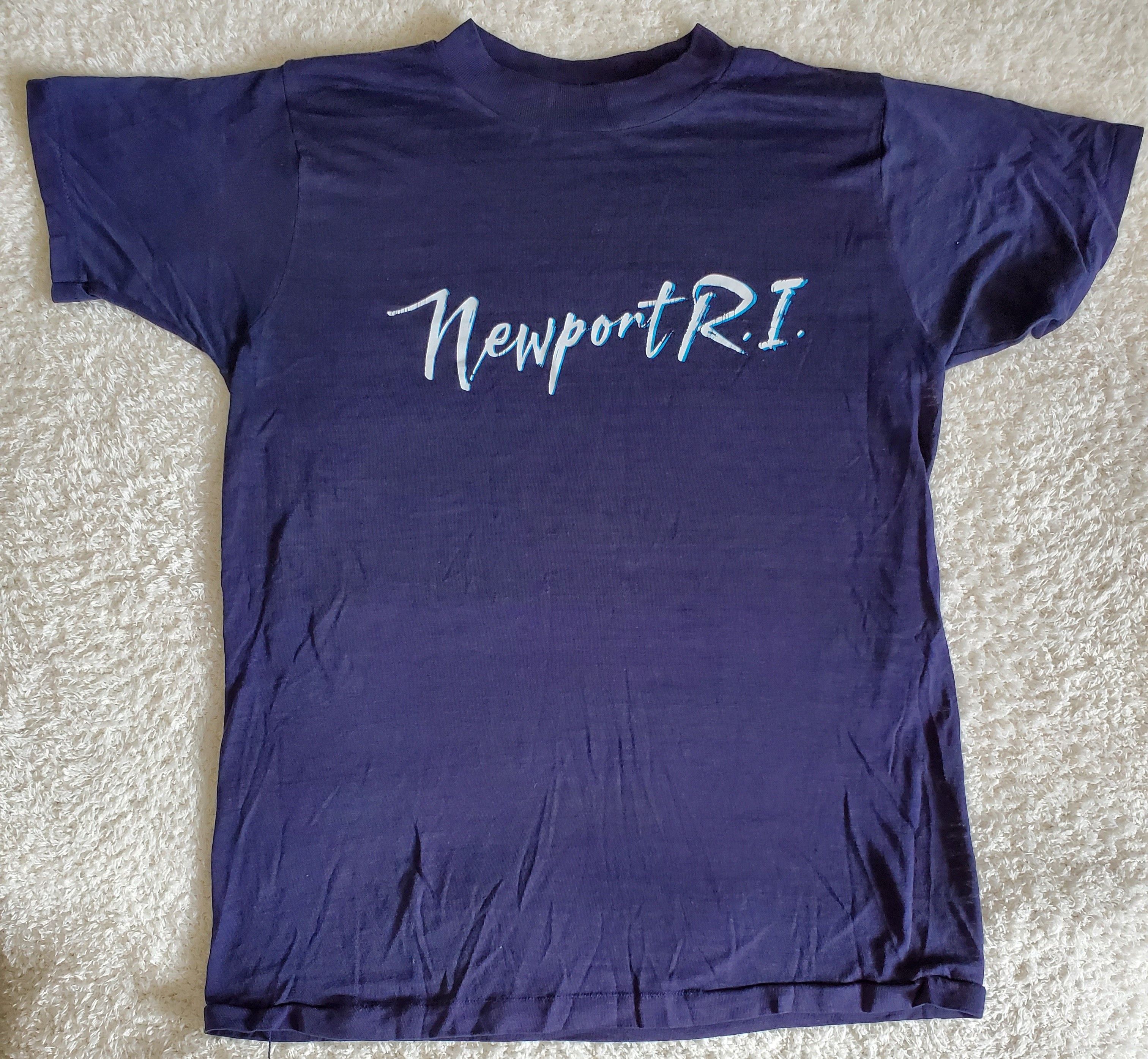 Vintage Ultra-thin travel Newport rhode island 80s Size US M / EU 48-50 / 2 - 1 Thumbnail