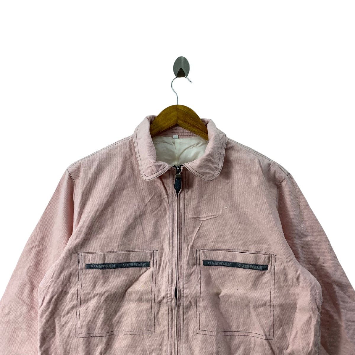 Airwalk × Japanese Brand AIRWALK Skateboard Japanese Brand Multi Pockets Pink Bomber Size M / US 6-8 / IT 42-44 - 2 Thumbnail