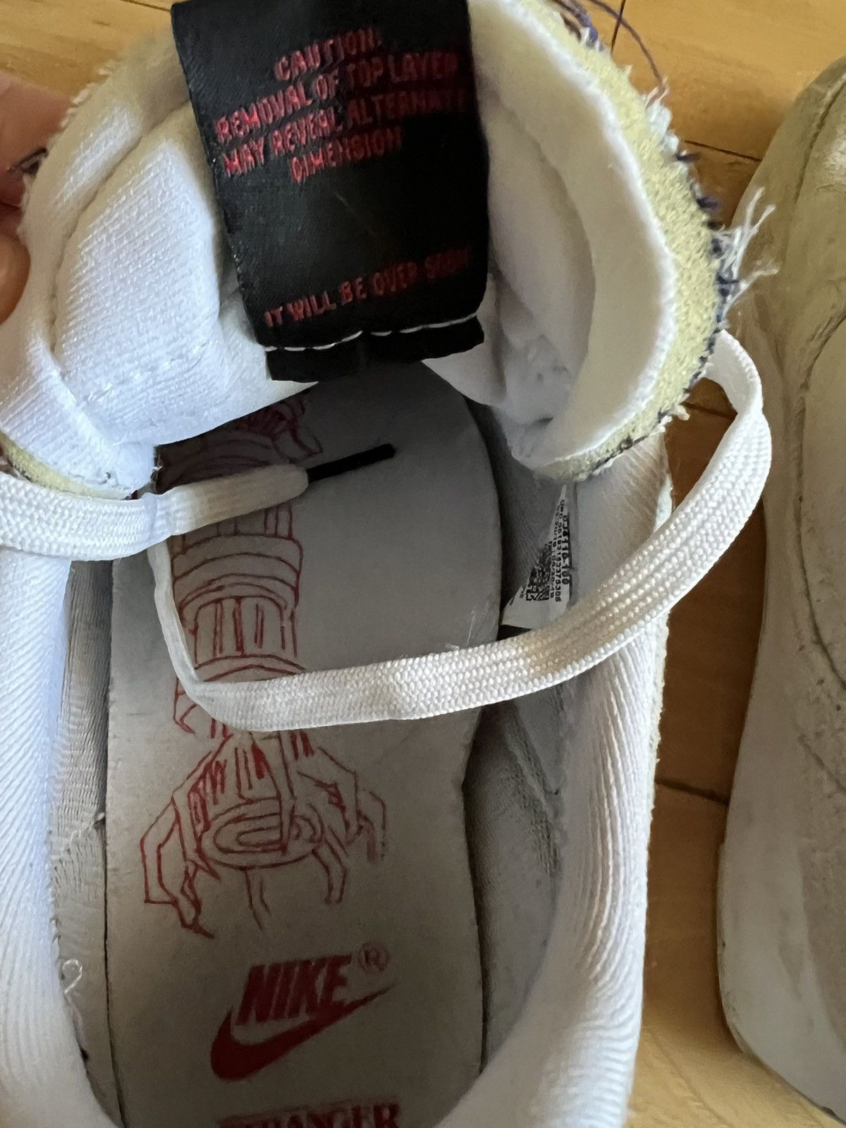 Nike Nike Air Tailwind QS UD Stranger Things Size US 8.5 / EU 41-42 - 5 Thumbnail