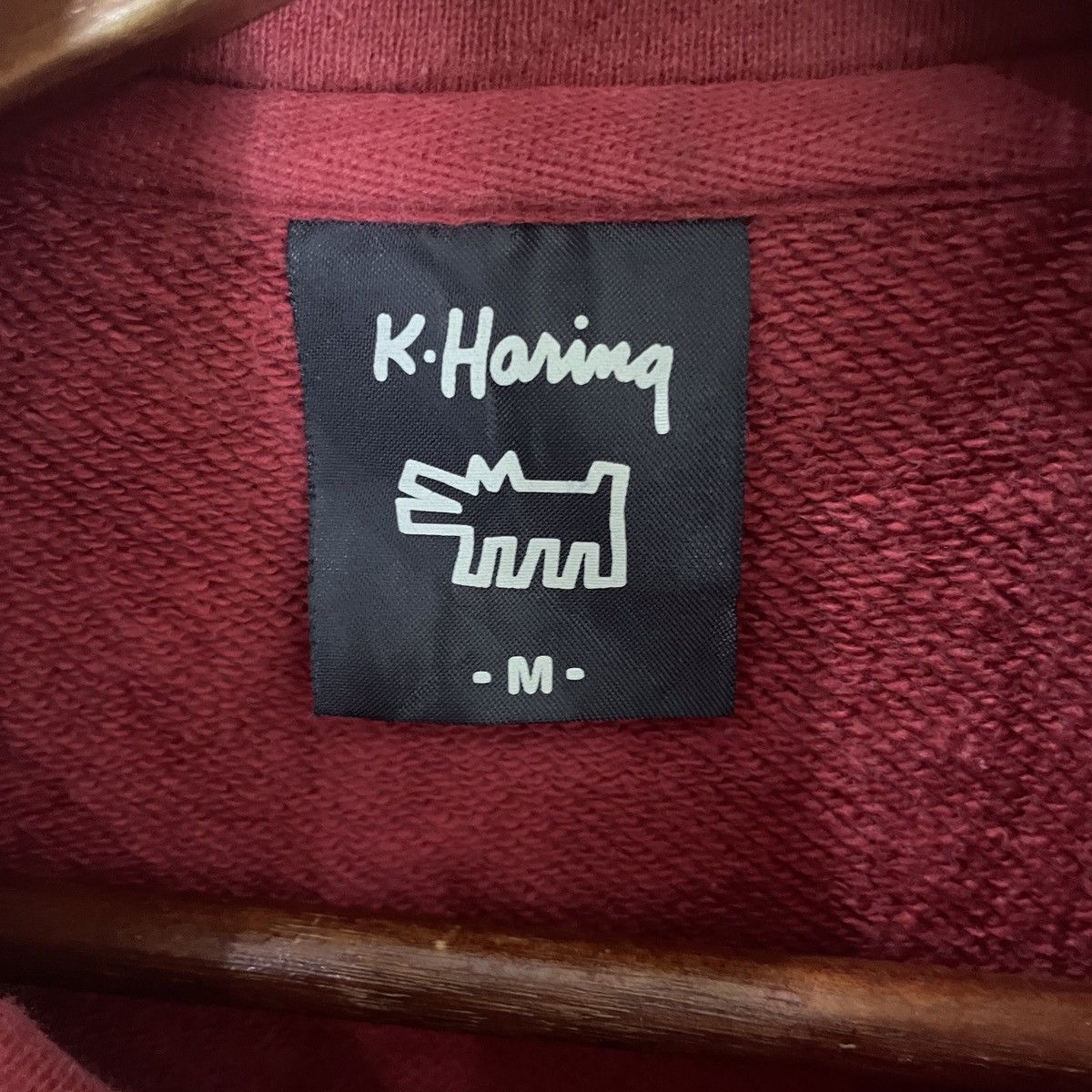 Japanese Brand × Keith Haring Vintage Keith Haring Zipper Ups Sweatshirt Size US M / EU 48-50 / 2 - 5 Thumbnail