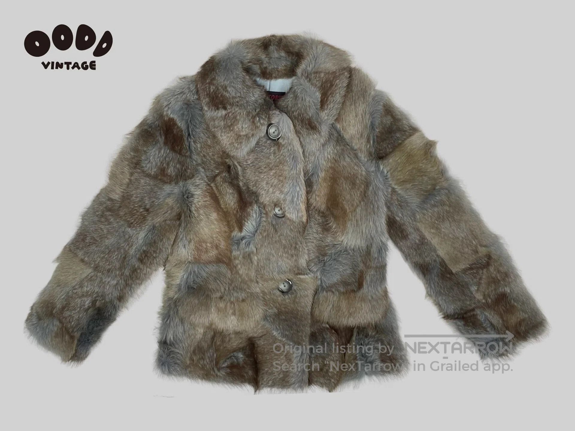 Japanese Brand Yuki Torii 90s Pika Fur Jacket. Size M / US 6-8 / IT 42-44 - 3 Thumbnail