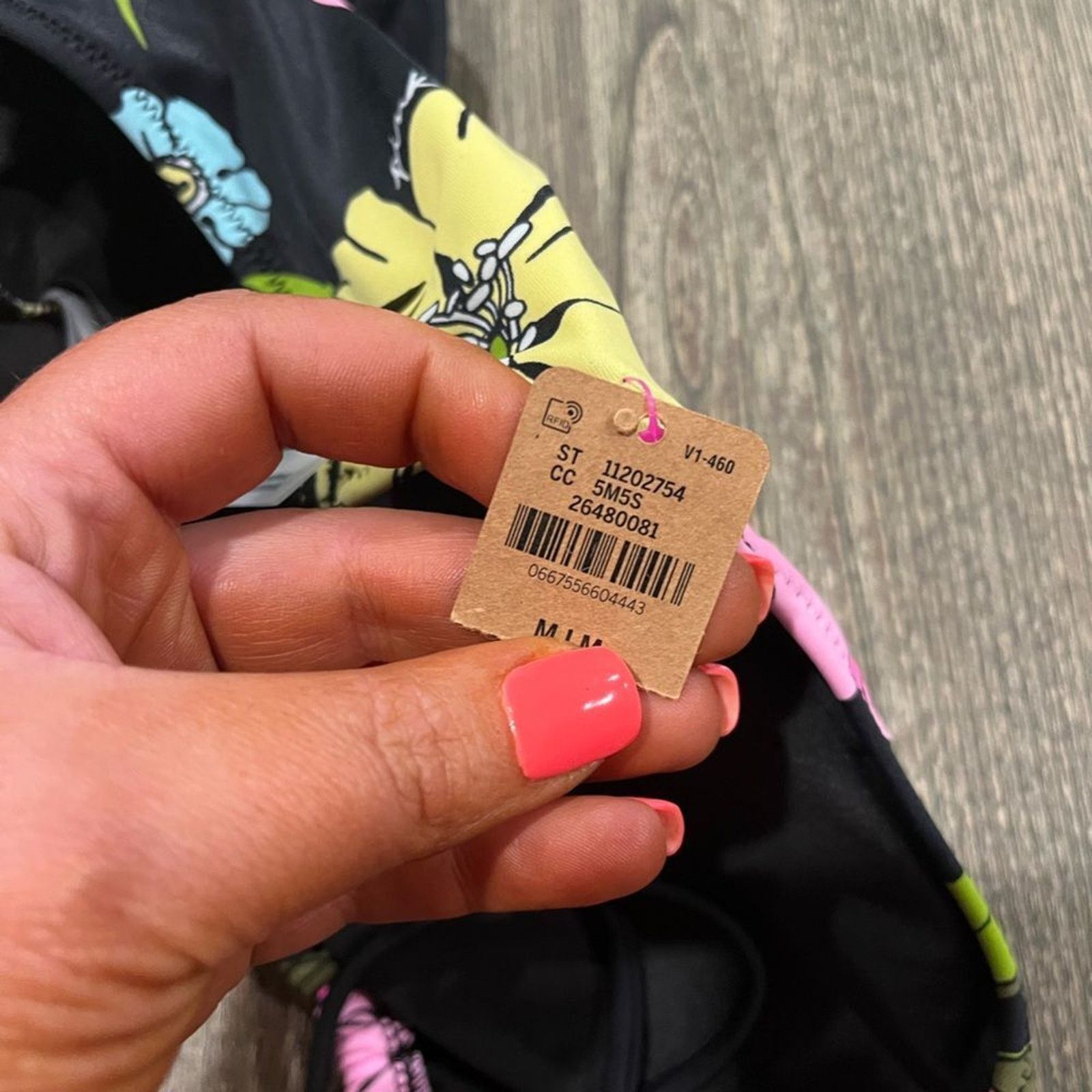 Victoria's Secret NWOT PINK Victoria's Secret One Piece Swimsuit Floral Medium Size ONE SIZE - 2 Thumbnail