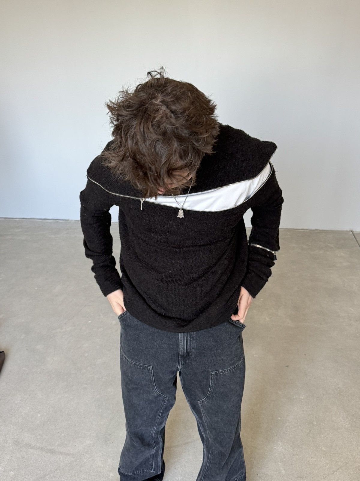If Six Was Nine Archival Zip Sweater Rick Owens Style Size US M / EU 48-50 / 2 - 8 Thumbnail