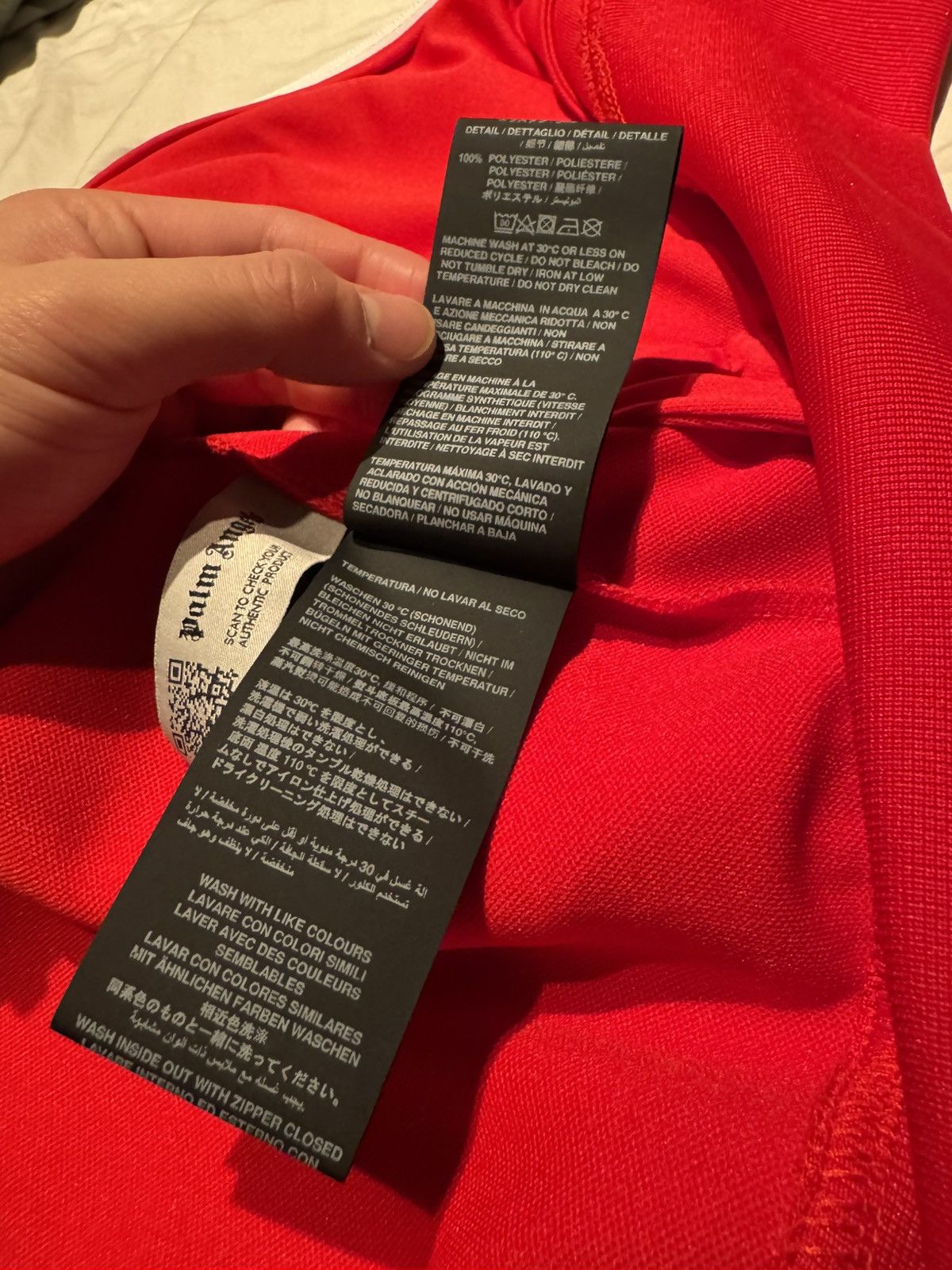 Palm Angels Palm Angels Red Track Jacket Large Size US L / EU 52-54 / 3 - 11 Thumbnail