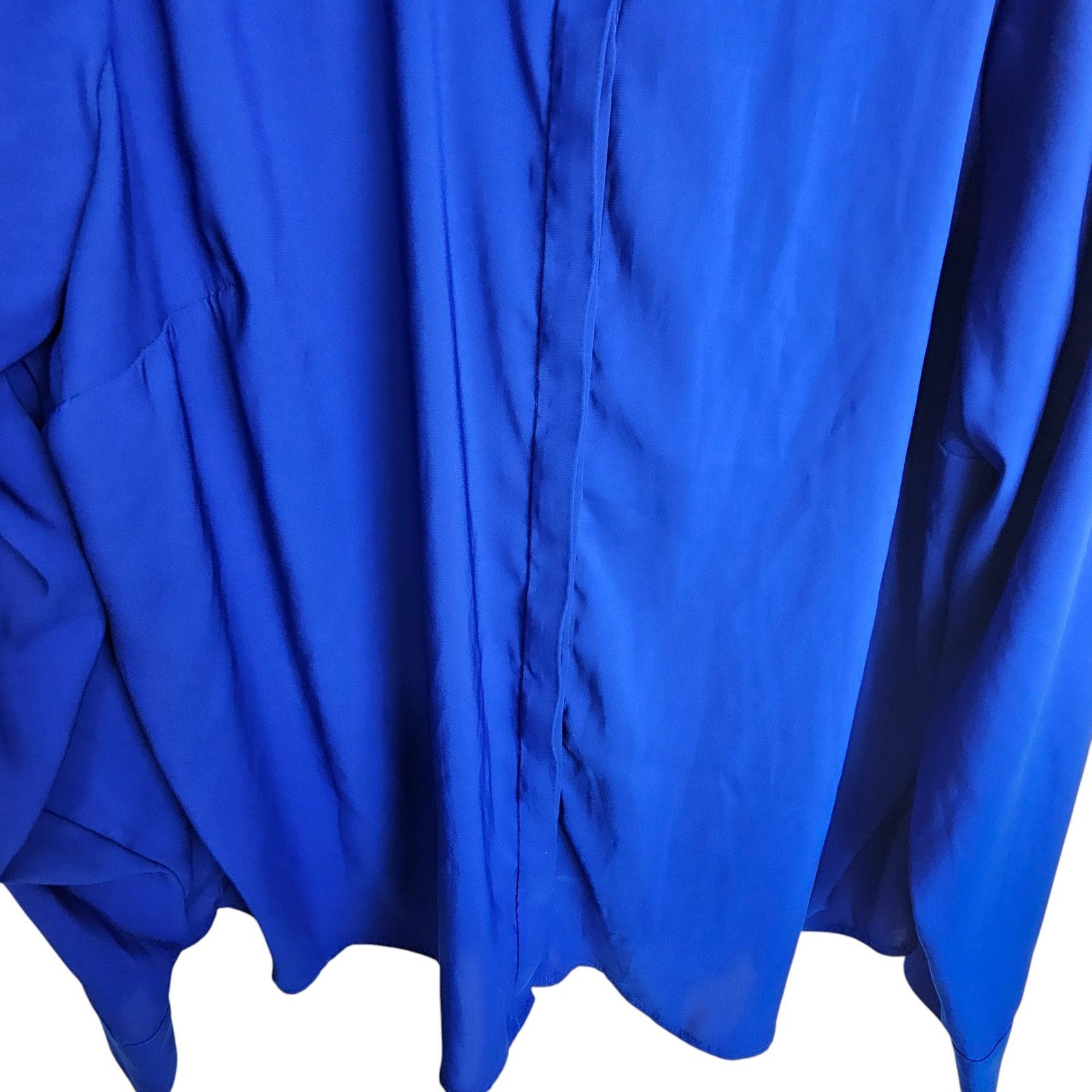 Torrid Torrid Womens Button Blouse Plus Size 0X Career Corp Work Size XL / US 12-14 / IT 48-50 - 3 Thumbnail