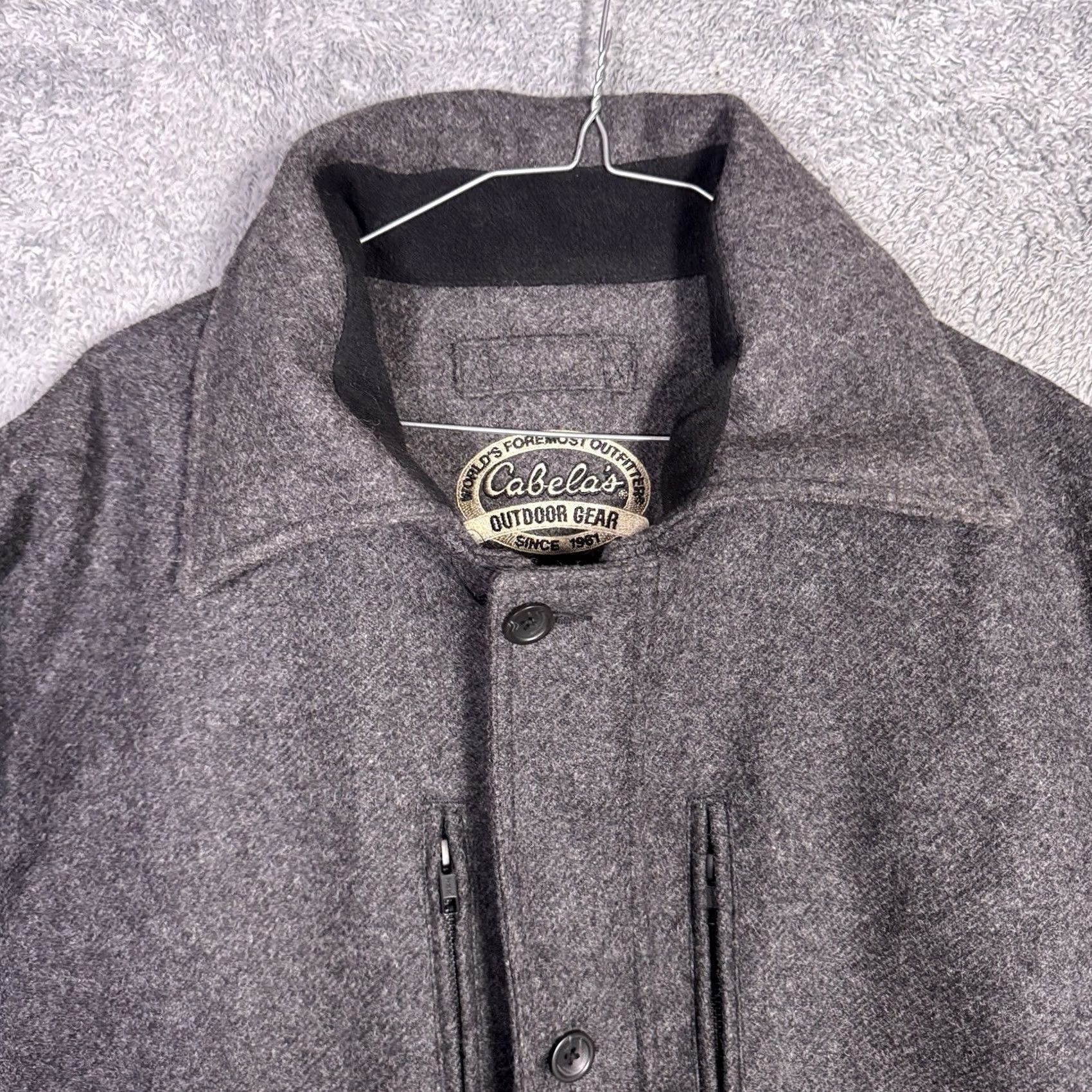Vintage Cabelas Wool Coat Mens XLT Thinsulate Ultra Chore Barn Field Quilted Hunt 100% Size US XL / EU 56 / 4 - 4 Thumbnail