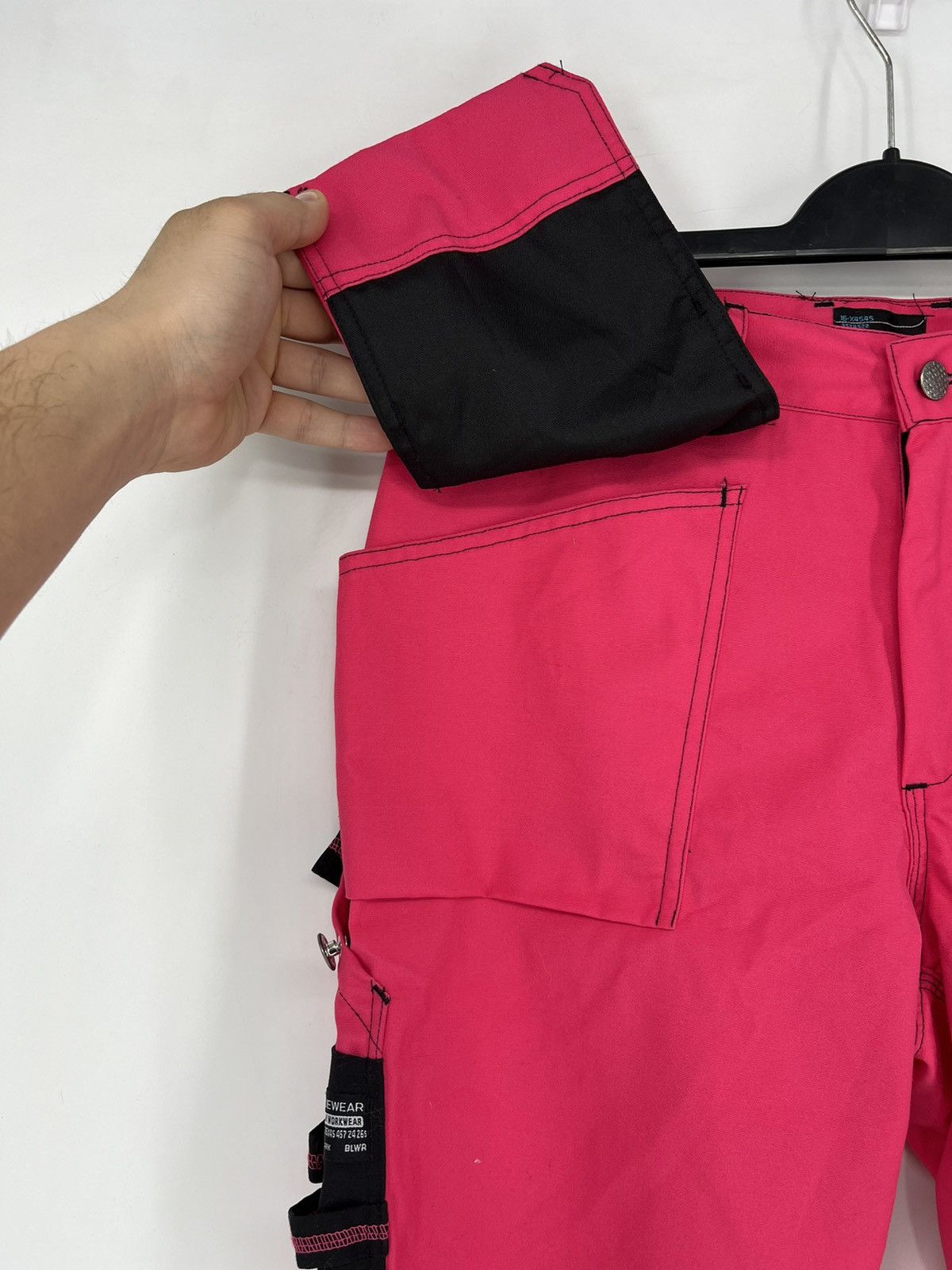 Global Work Bluewear Rough Workwear Holster Cargo Multi Pocket Shorts Size US 32 / EU 48 - 9 Thumbnail