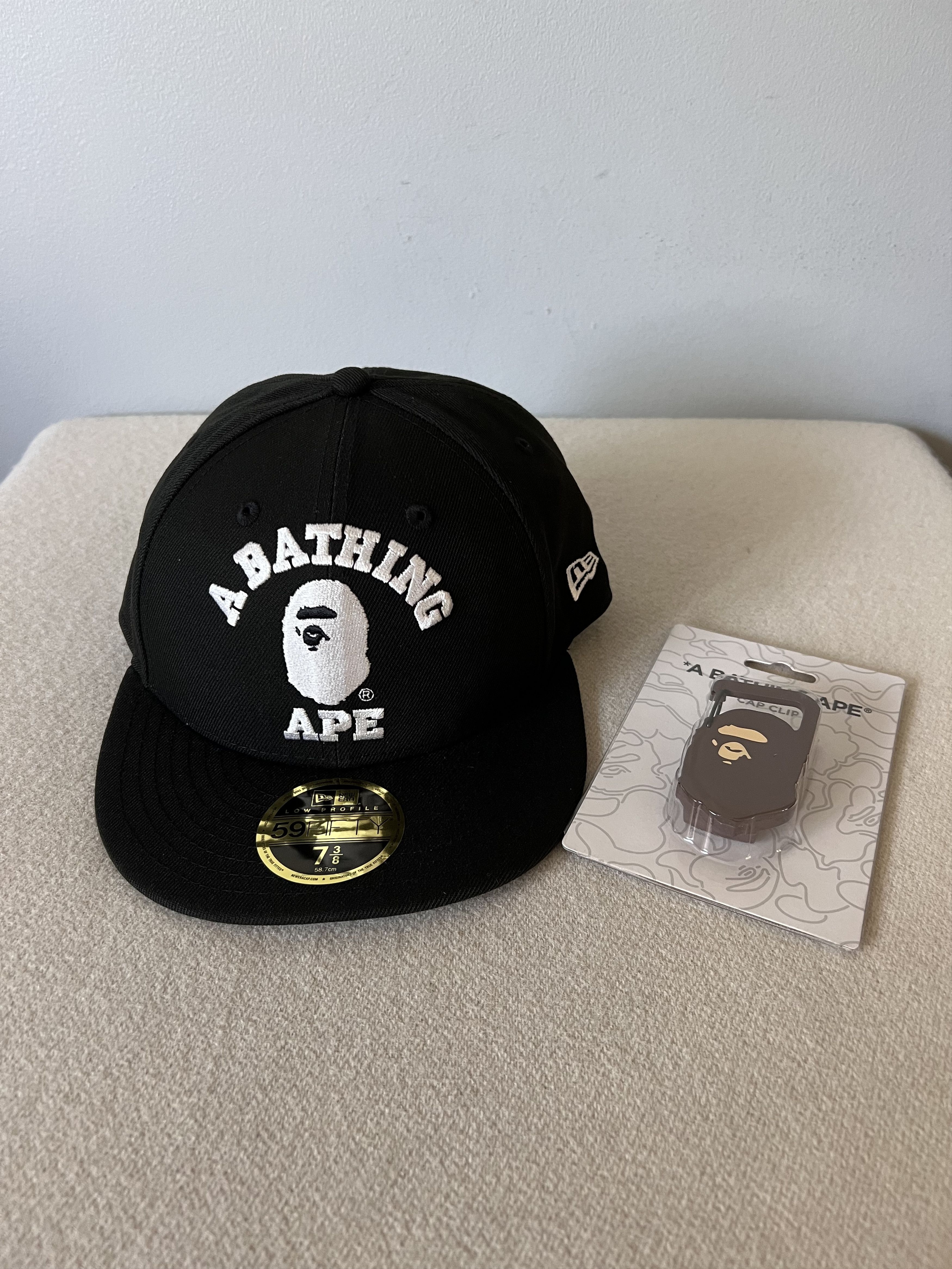 A BATHING APE 59FIFTY キャップ 7 1/2 Bape NEW Bape A Bathing Ape Cap Hat Sz 7 1/2 | Grailed