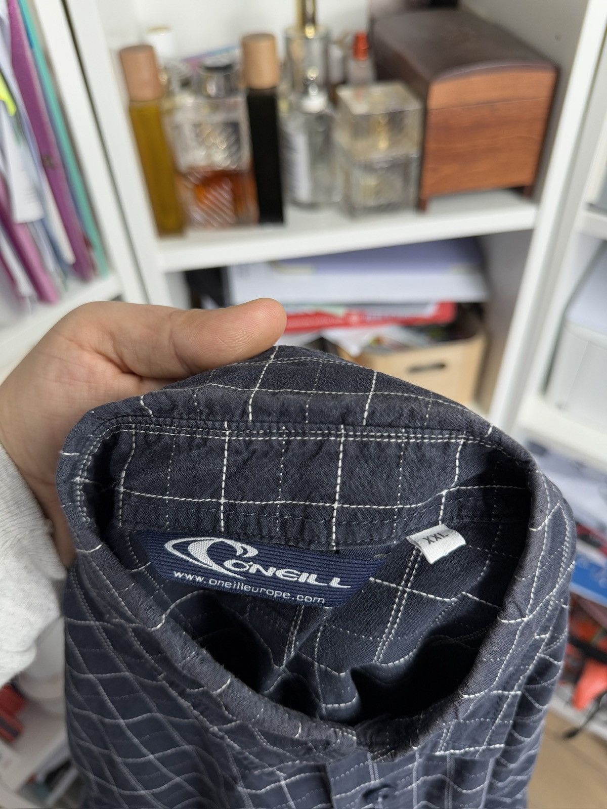 O'Neill × Vintage Vintage 90s O’neill baggy checked small logo shirt XXL skate Size US XXL / EU 58 / 5 - 4 Thumbnail