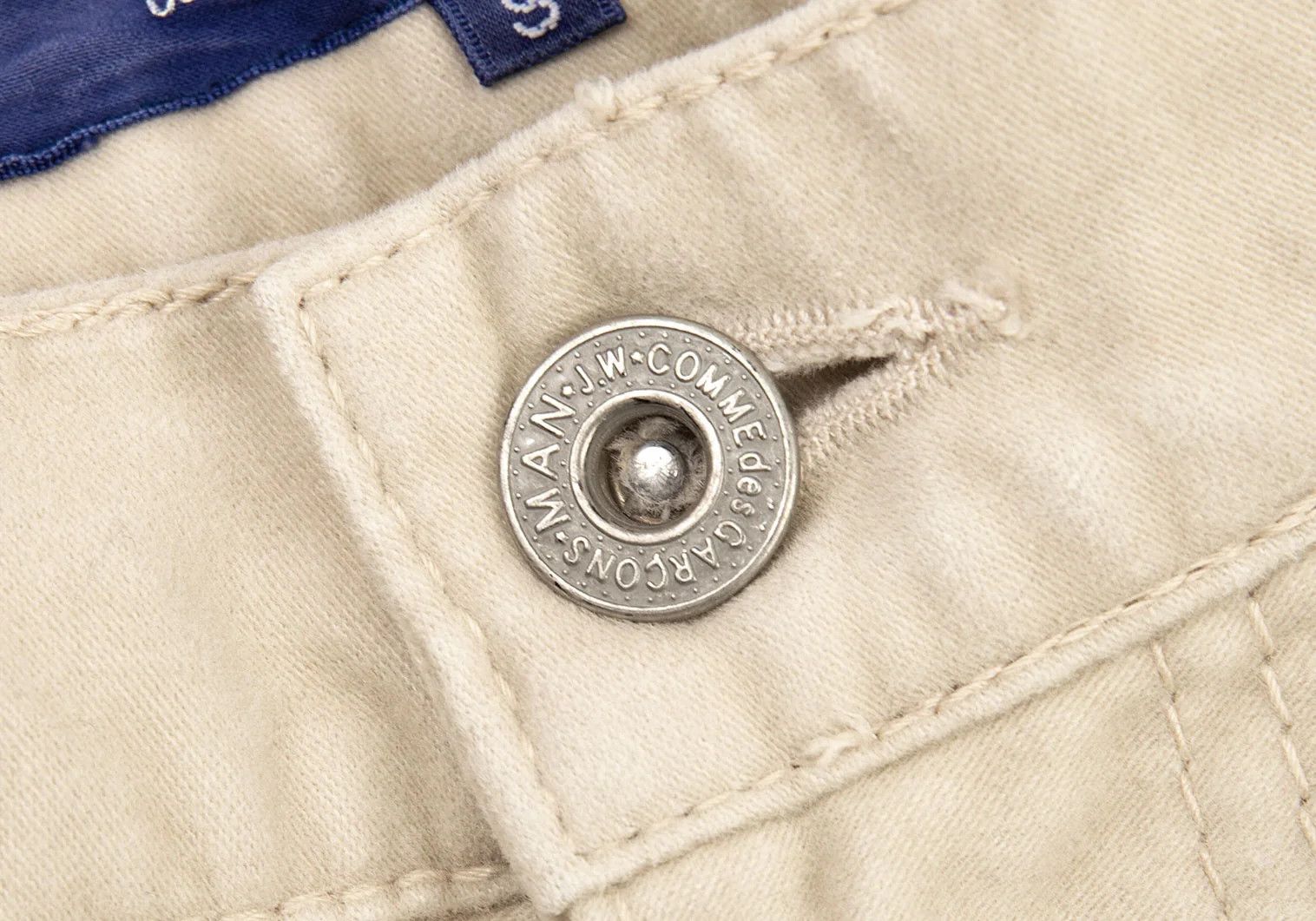 Junya Watanabe Cotton Peach Skin Pants in Beige Size S Size US 30 / EU 46 - 4 Thumbnail