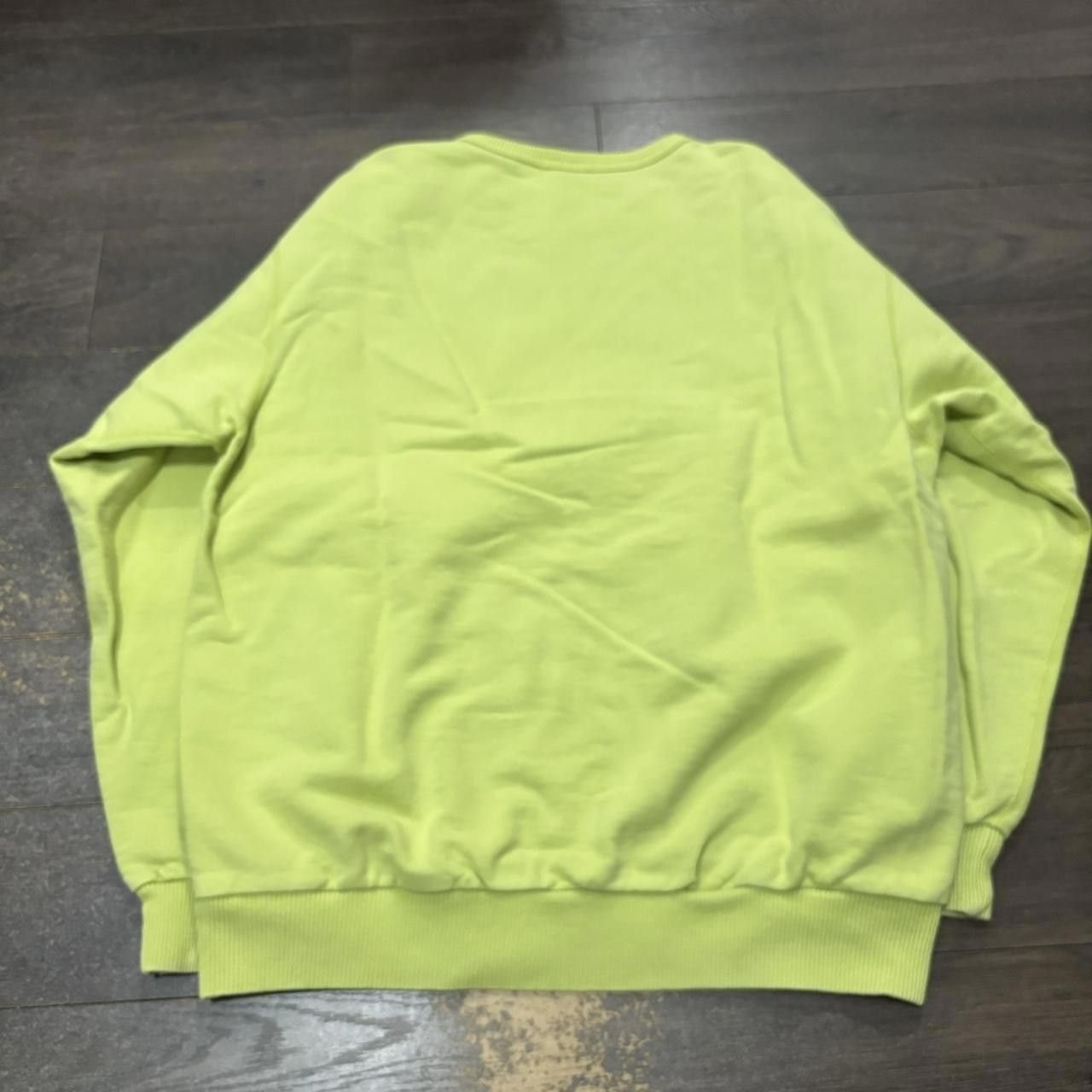 Designer vintage non fiction lime green blank crewneck sweatshirt Size US M / EU 48-50 / 2 - 4 Thumbnail