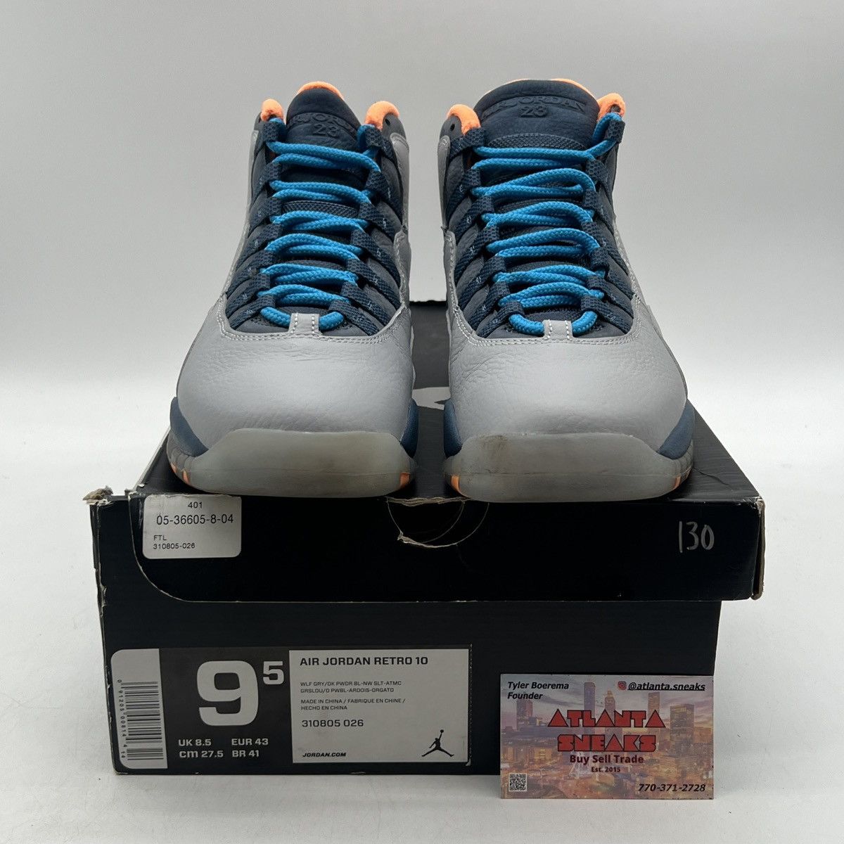 Jordan Brand Air Jordan 10 bobcats Size US 9.5 / EU 42-43 - 2 Thumbnail