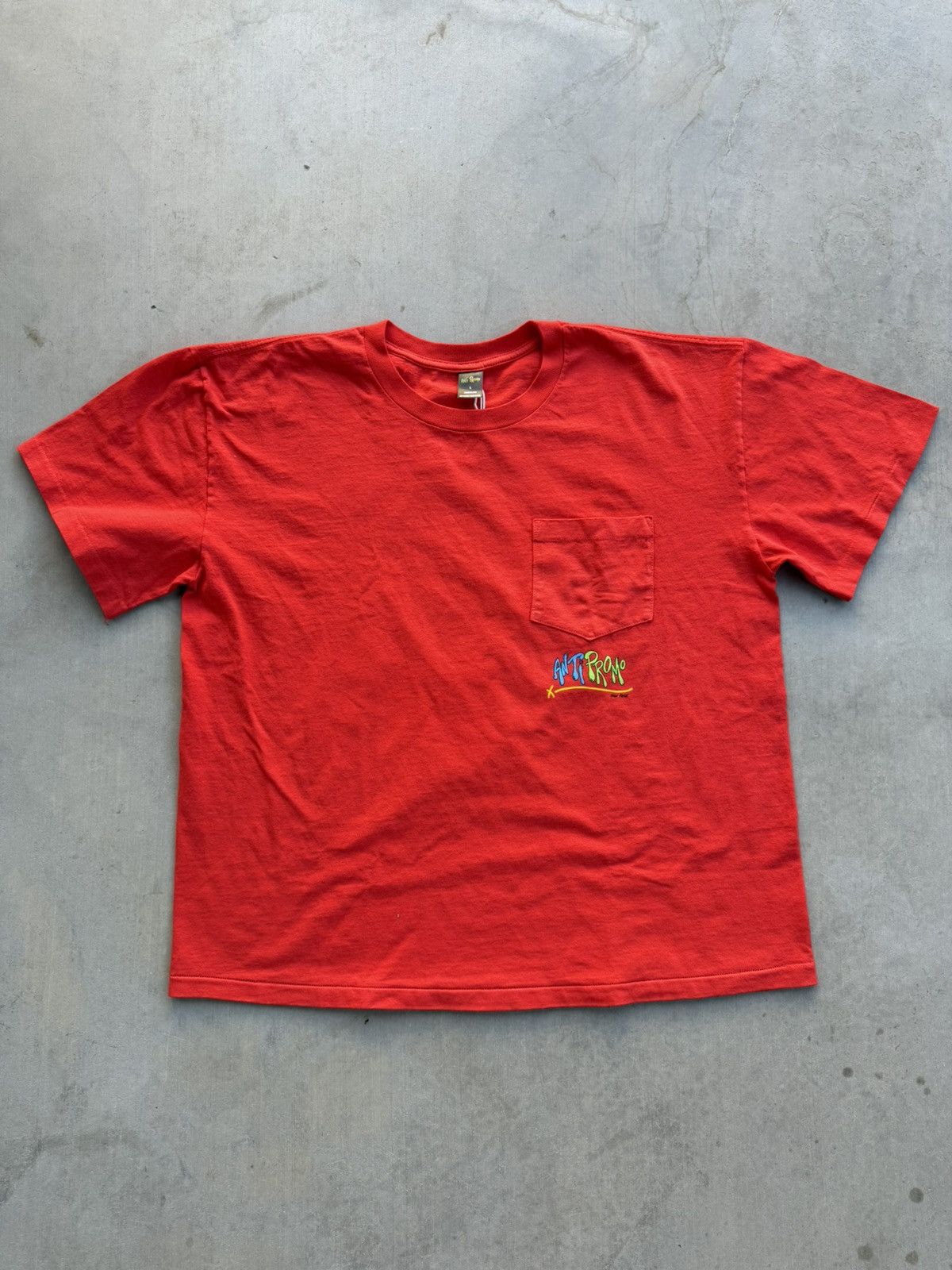 Matty Boy Matty Boy Anti Promo Pop-Up Tee – Red Large NWT Size US L / EU 52-54 / 3 - 2 Thumbnail