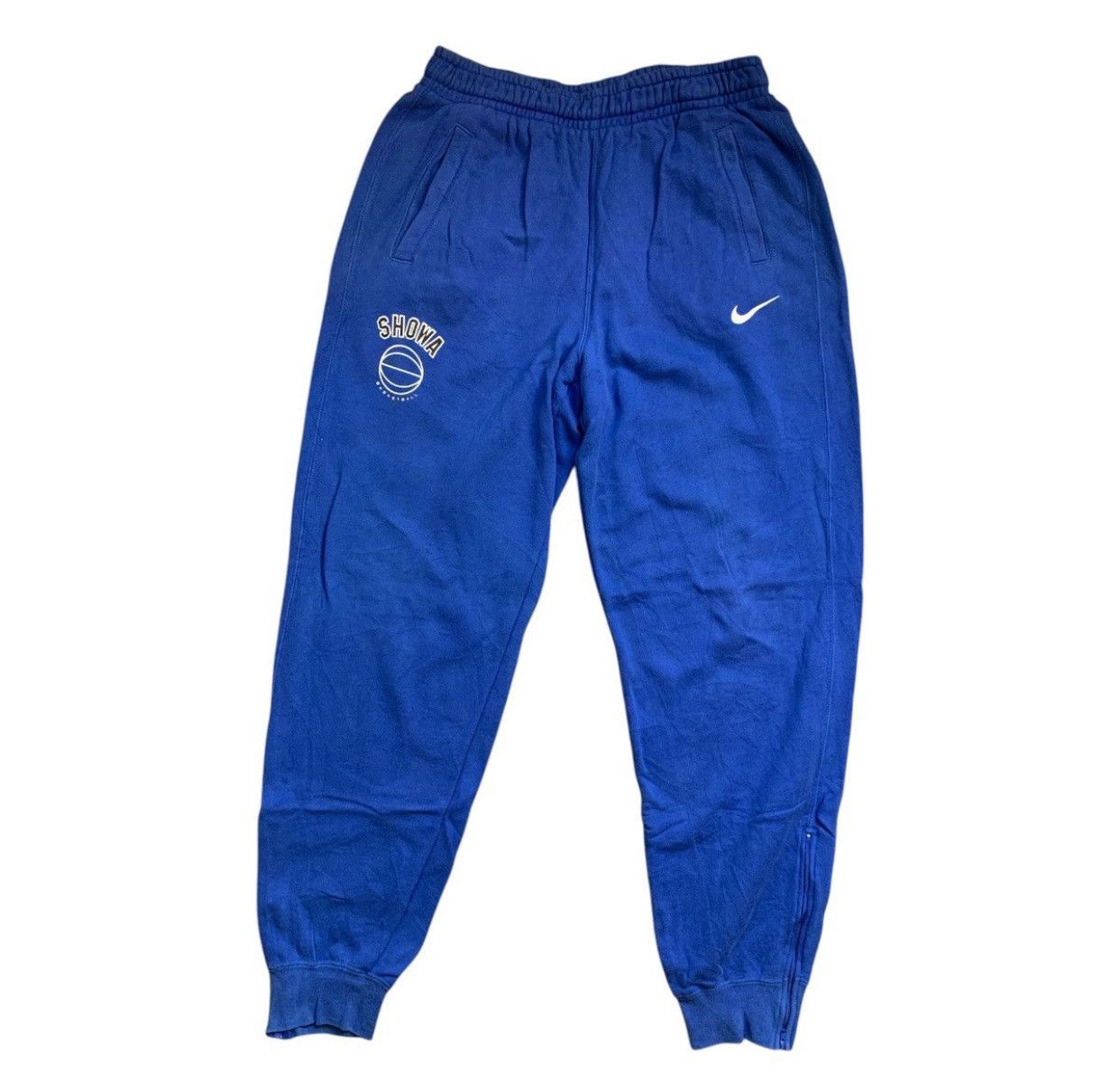 Nike Rare Design Vintage Nike Showa Basketball Jogger pants Size US 30 / EU 46 - 1 Thumbnail
