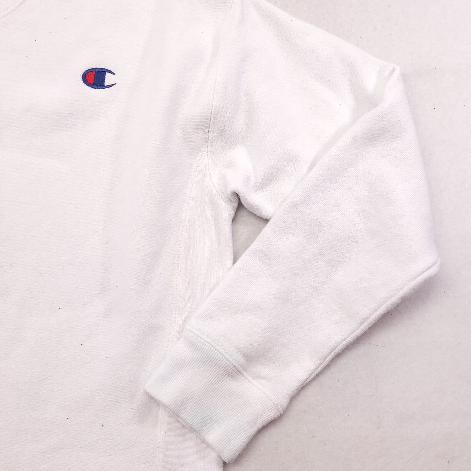 Champion Champion Casual Pullover Sweatshirt Mens Size Small S White Size US S / EU 44-46 / 1 - 6 Thumbnail