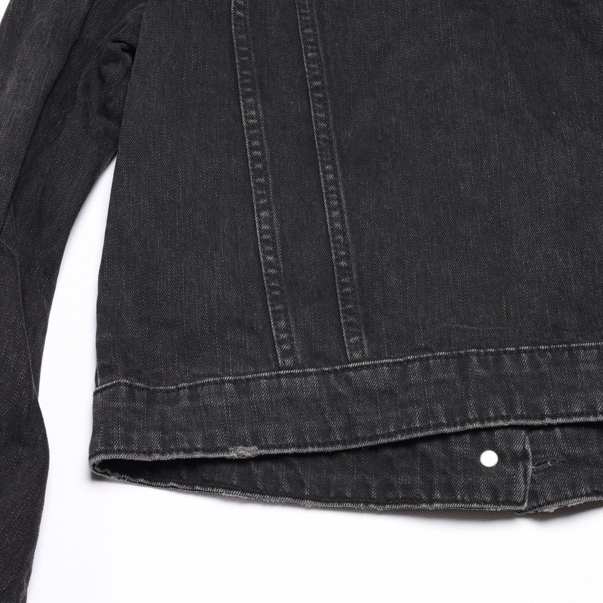 Zadig & Voltaire Zadig Voltaire Kioky Denim Jeans Black Jacket Zip Size S / US 4 / IT 40 - 22 Thumbnail
