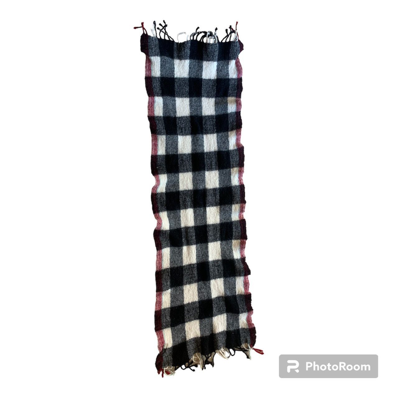 Aritzia × Designer × TNA TNA 100% Wool Scarf in Plaid Print Size ONE SIZE - 2 Thumbnail