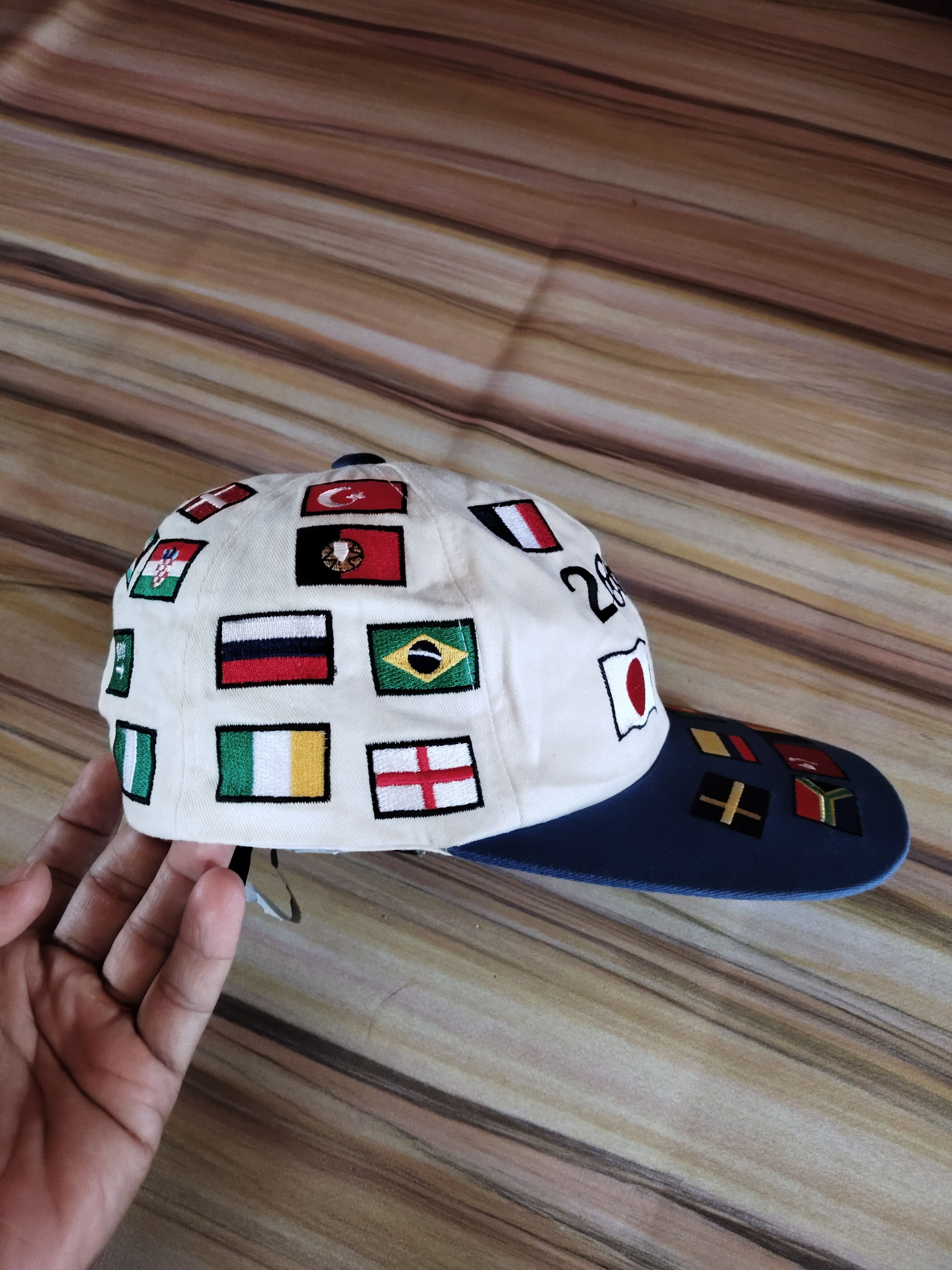 Vintage Vintage WORLD CUP 2002 Country Flag Fullprint Size ONE SIZE - 2 Thumbnail