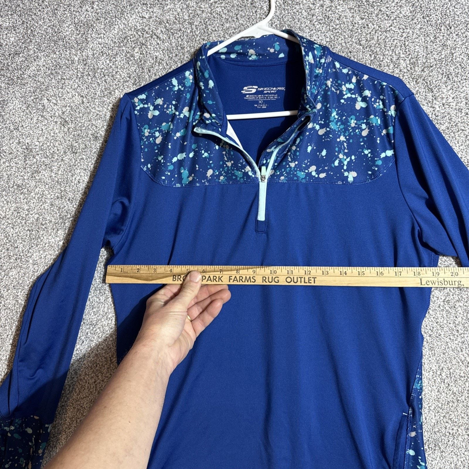 SKECHERS Skechers Sport Pullover Men XL Vintage Y2K Abstract Splatter Size US XL / EU 56 / 4 - 3 Thumbnail