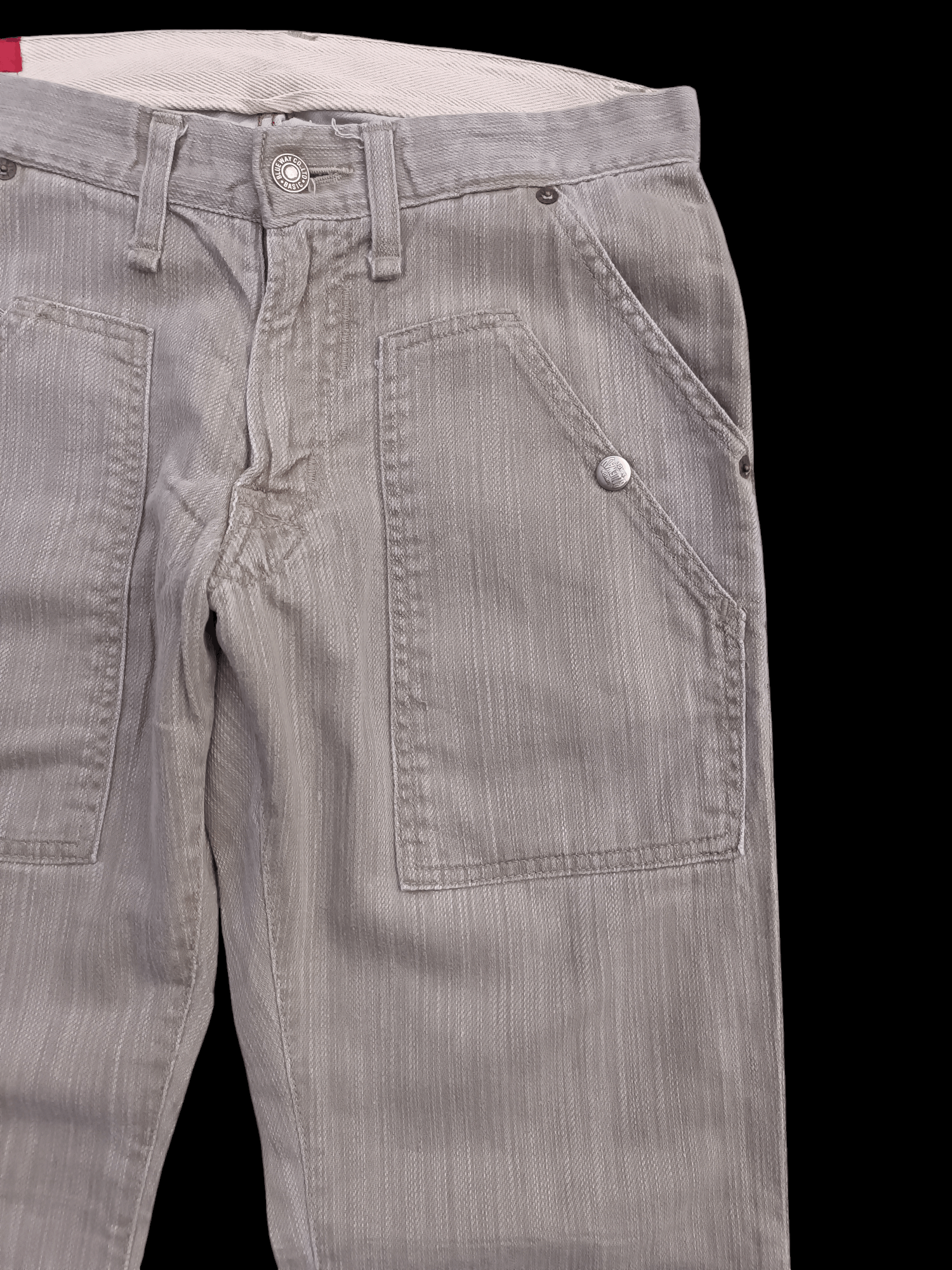 Hysteric Glamour × Japanese Brand × Tornado Mart FLARED Blue Way Multi Pocket Boot Cut Jeans Size US 29 - 9 Thumbnail