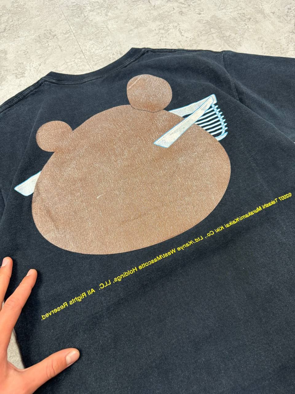 Kanye West Vintage 2007 Kanye West x Takashi Murakami Tour T-Shirt Size US M / EU 48-50 / 2 - 8 Thumbnail