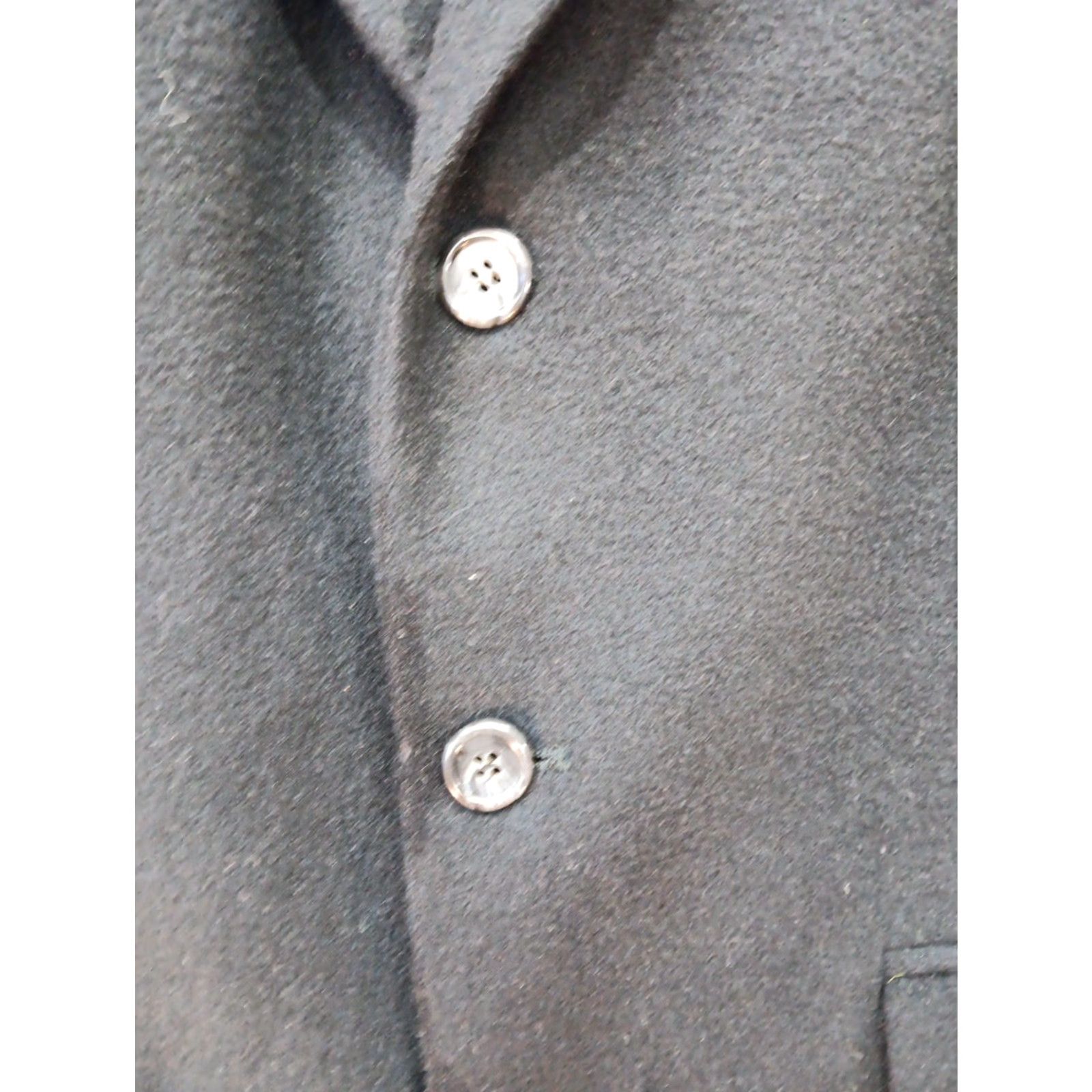 Bill Blass VINTAGE Bill Blass Black Label Blazer Sport Jacket 44R Black 100% Camel Hair USA Size 44R - 3 Thumbnail
