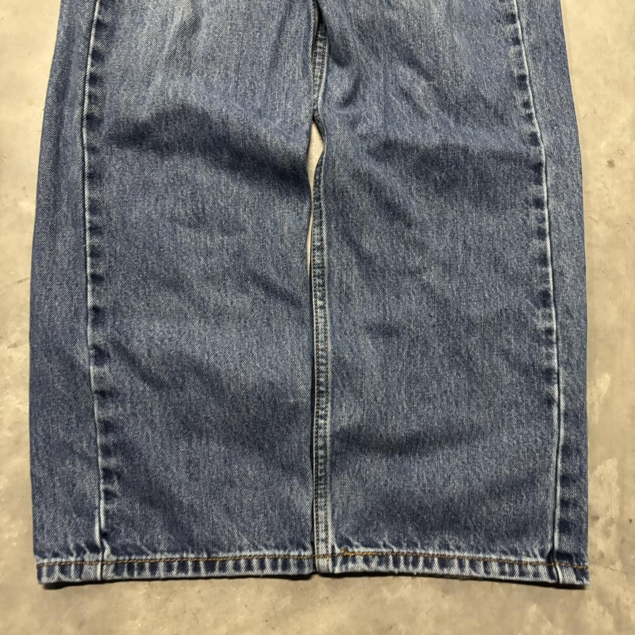Levi's × Vintage Crazy Vintage Y2K/2000s Grunge Dark Wash Levi’s Denim Jeans! Size US 32 / EU 48 - 6 Thumbnail